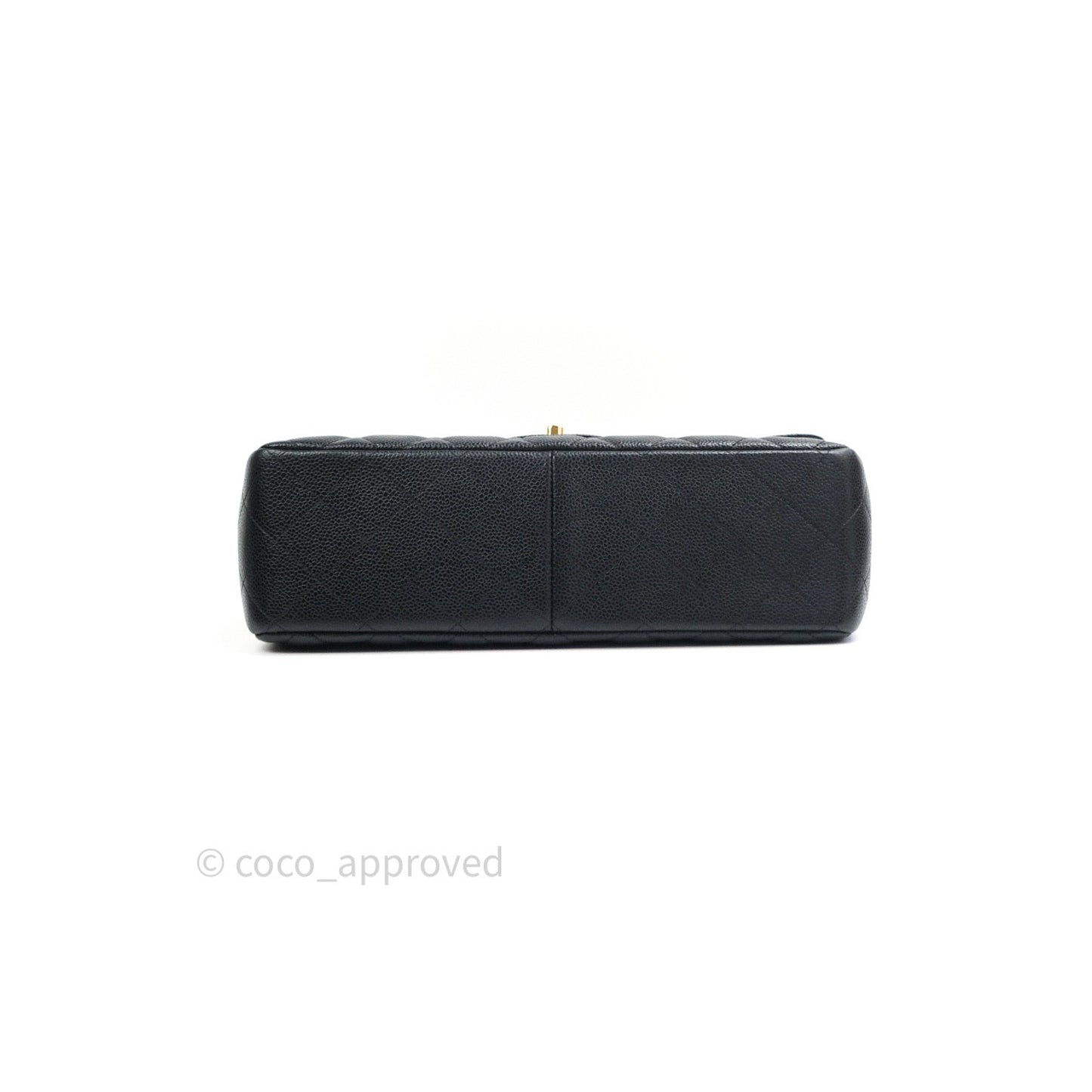 Chanel Classic Jumbo Double Flap Black Caviar Gold Hardware⁣⁣
