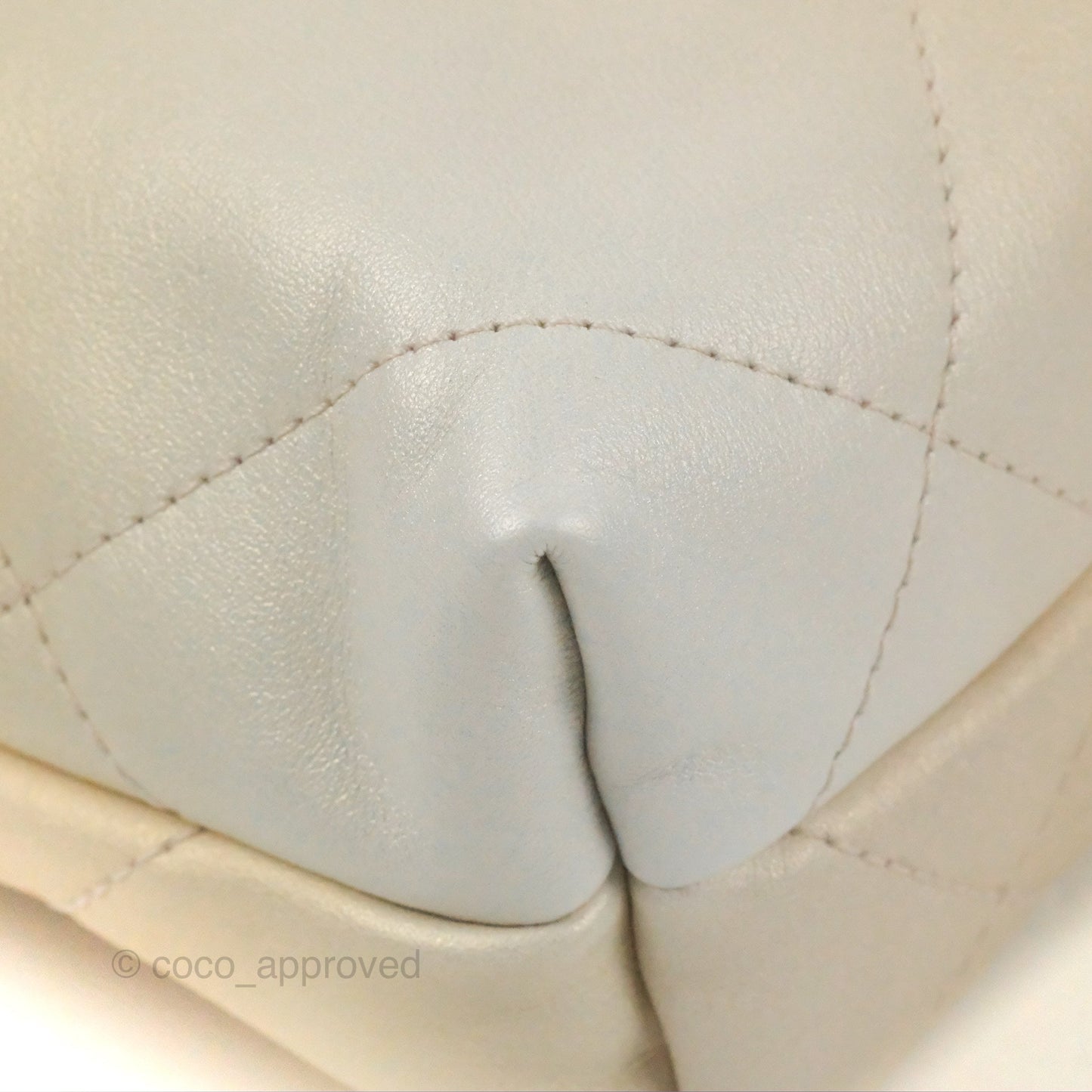 Chanel 22 Mini Bag Iridescent Pearl Calfskin