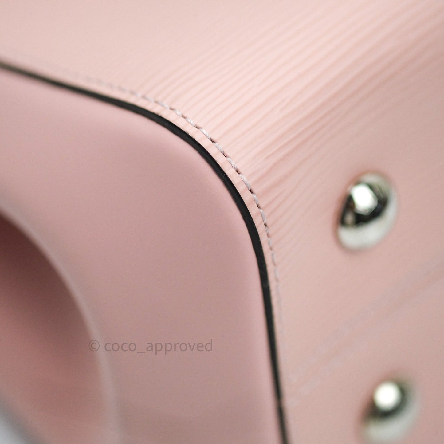 Louis Vuitton Epi Cluny MM Rose Ballerine