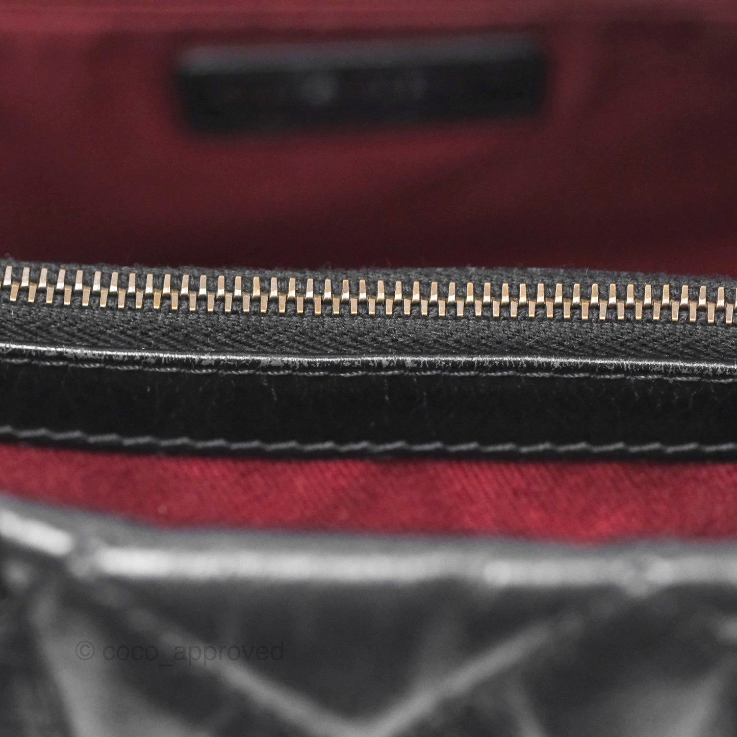 Chanel Large Shopping Tote Black Ruthenium Hardware