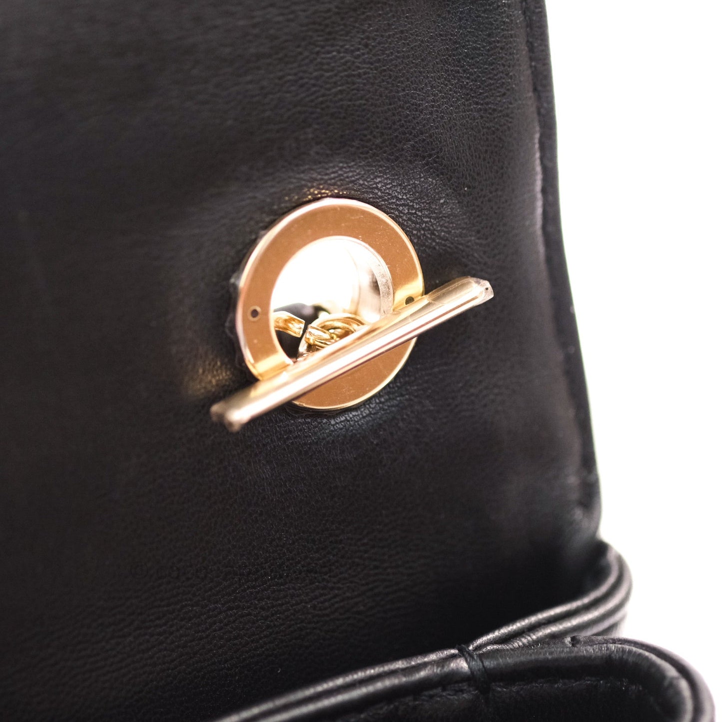 Chanel Trendy CC Small Black Lambskin Gold Hardware
