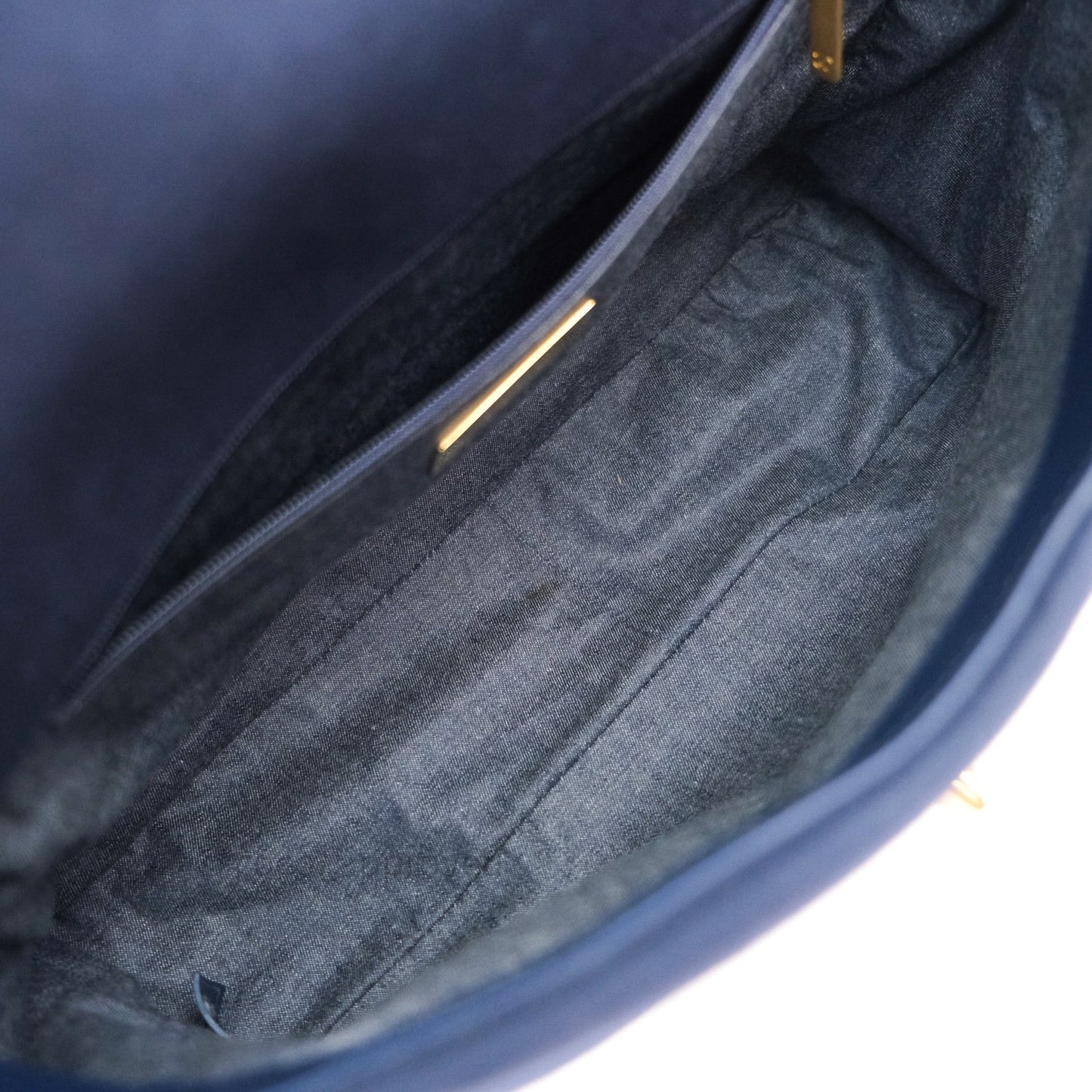 Chanel 19 Medium Canvas Navy Mixed Hardware