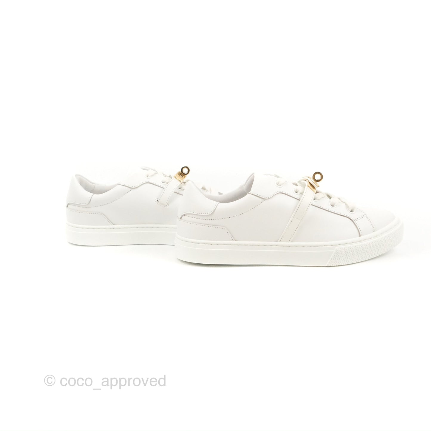 Hermès Day Sneakers White Size 38