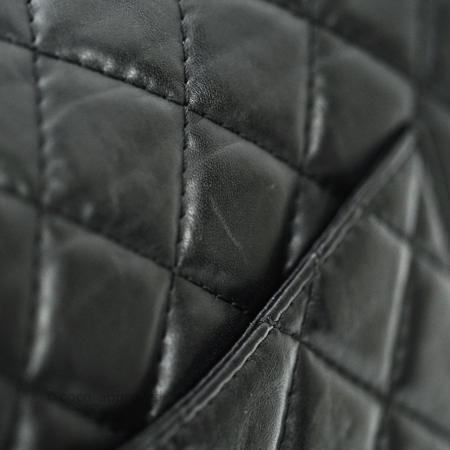 Chanel Reissue Quilted Aged Calfskin Black Ruthenium Hardware 226