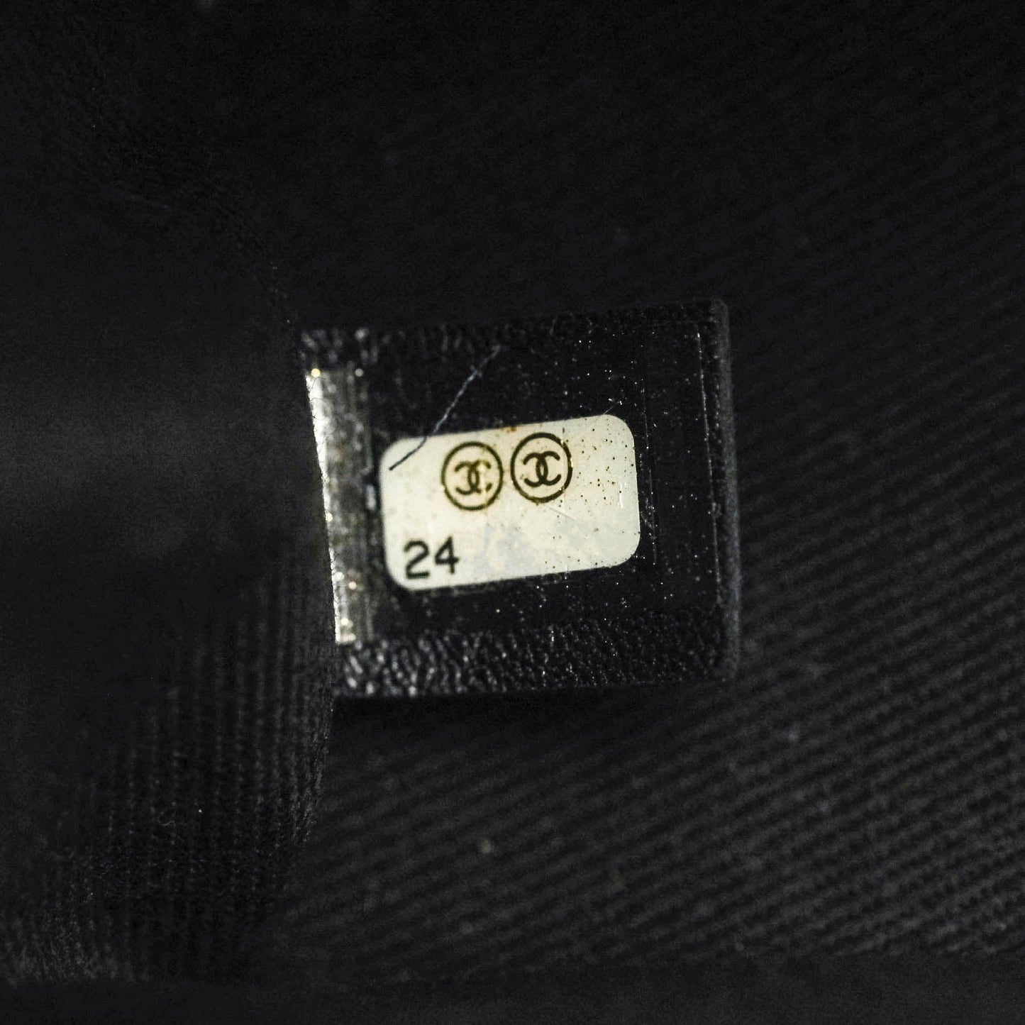Chanel Reissue Quilted Caviar Belt Bag Black Silver Hardware