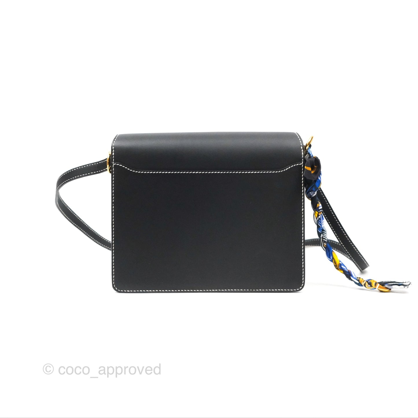 Hermès Roulis 23 Noir 89 Sombrero Gold Hardware