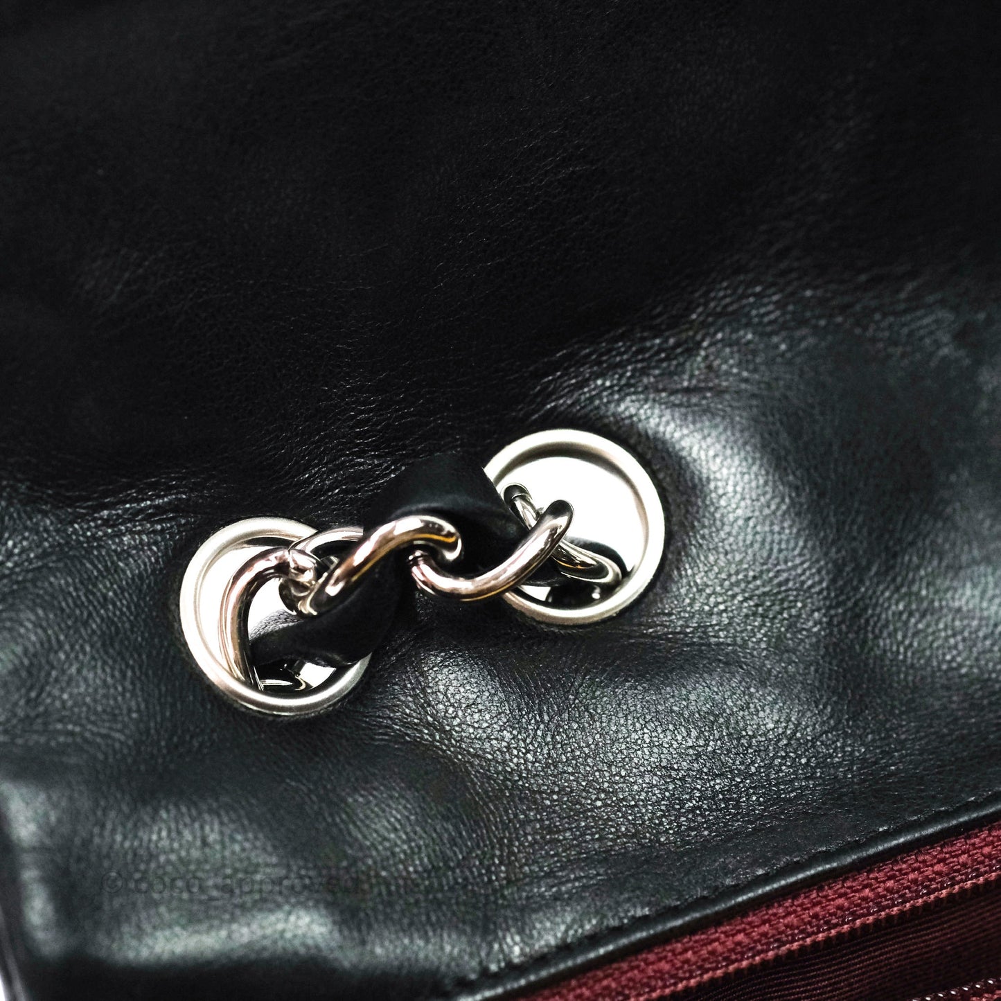Chanel Jumbo Single Flap Black Lambskin Silver Hardware⁣⁣