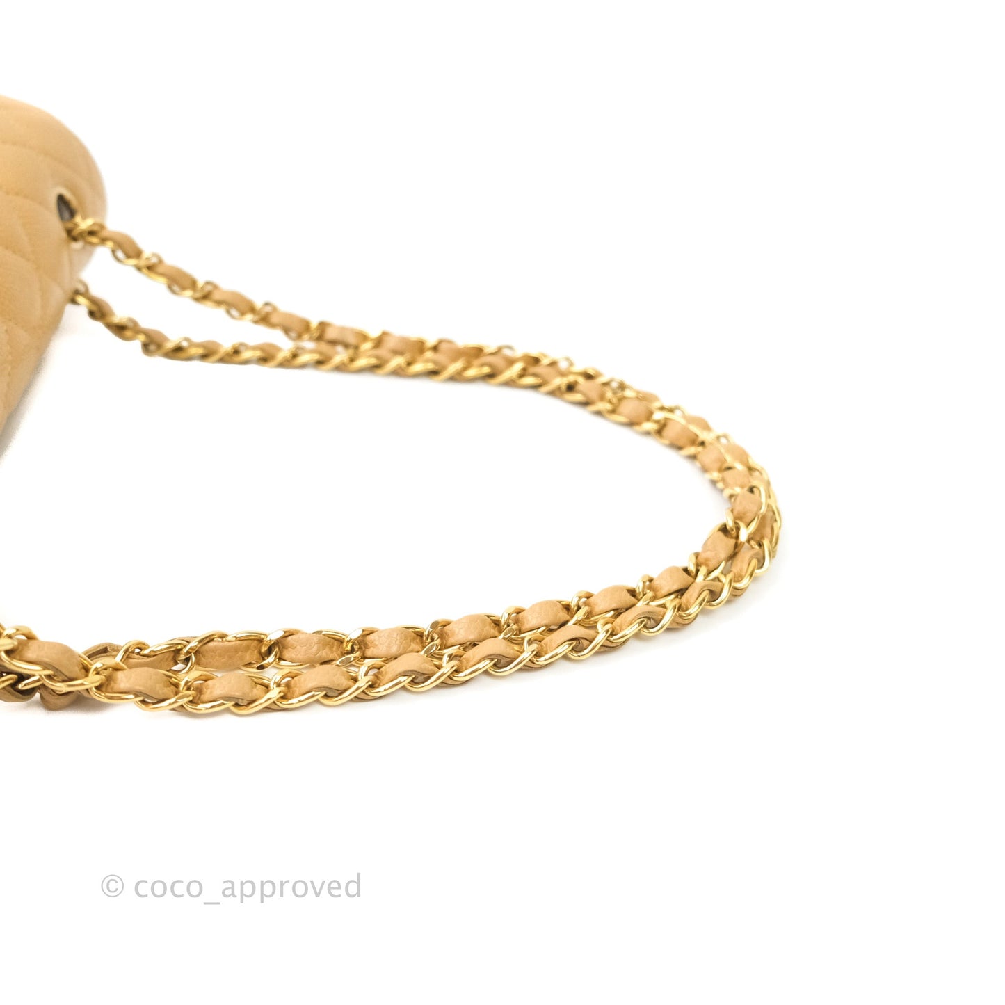 Chanel Boy Chevron Medium Pale Pink Caviar Gold Hardware