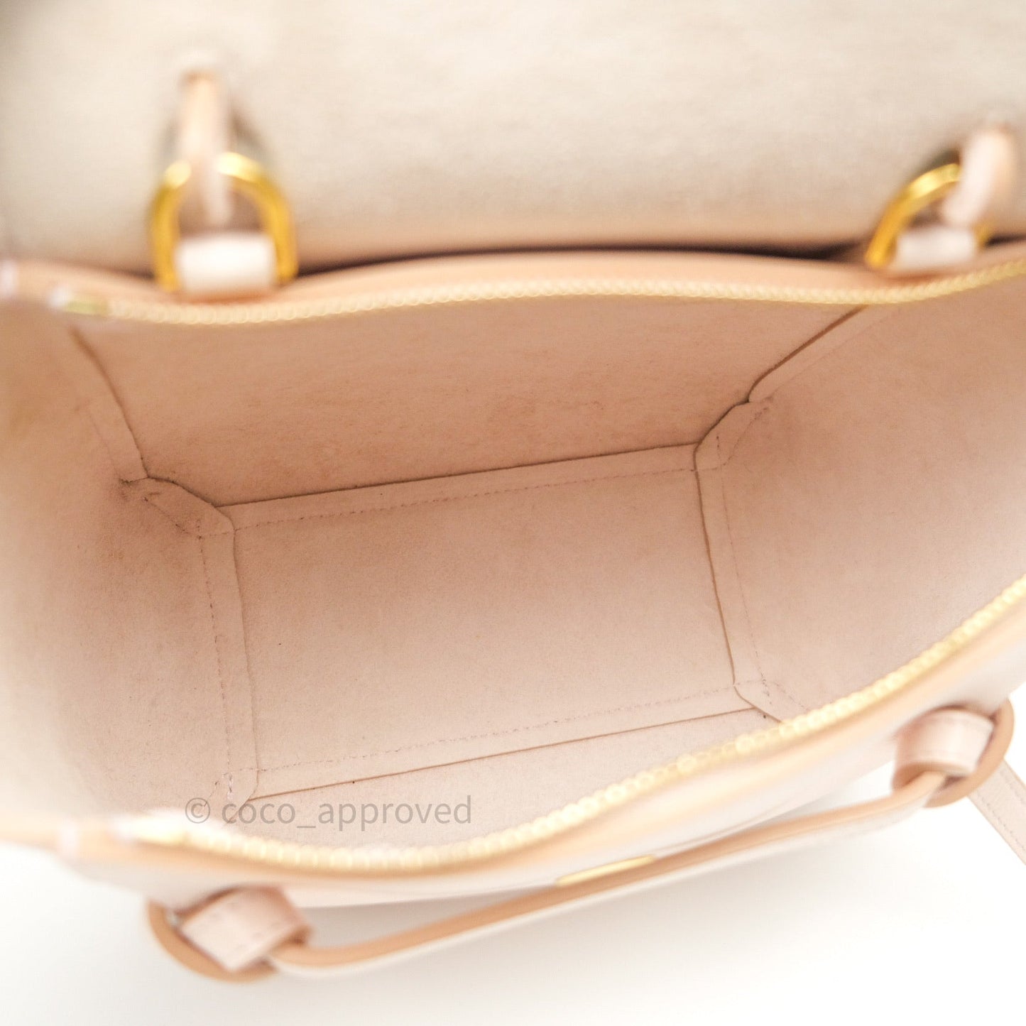 Celine Grained Calfskin Nano Belt Bag Pale Pink Gold Hardware