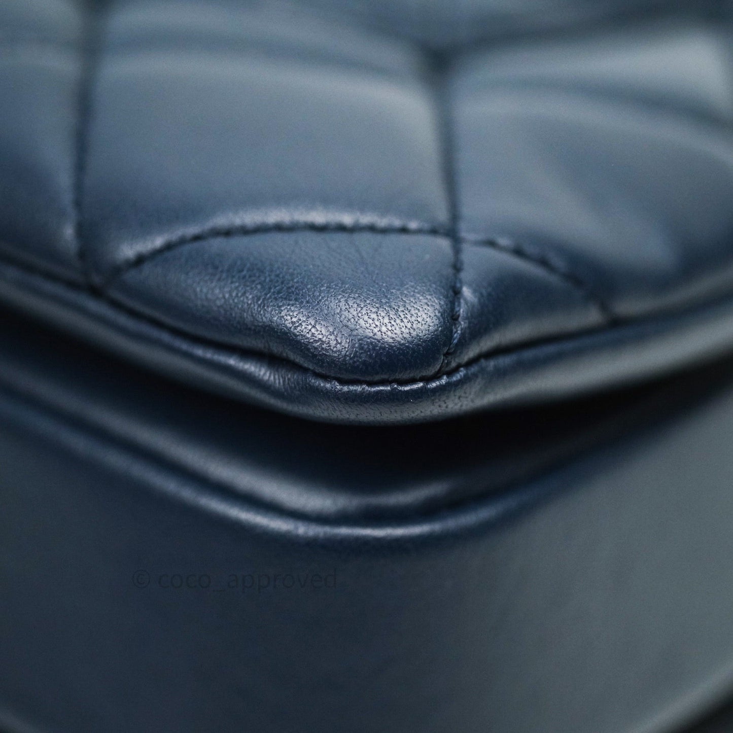Chanel Trendy CC Small Navy Lambskin Gold Hardware