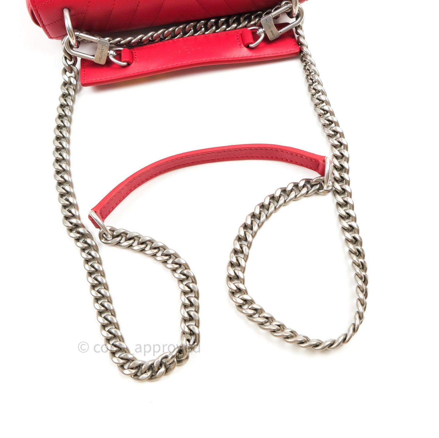 Louis Vuitton New Wave Chain Red Calfskin PM