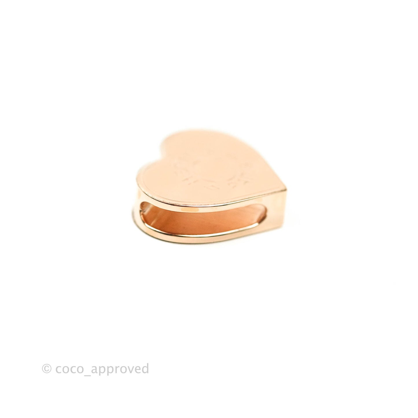 Hermès Mini Coeur Scarf Ring