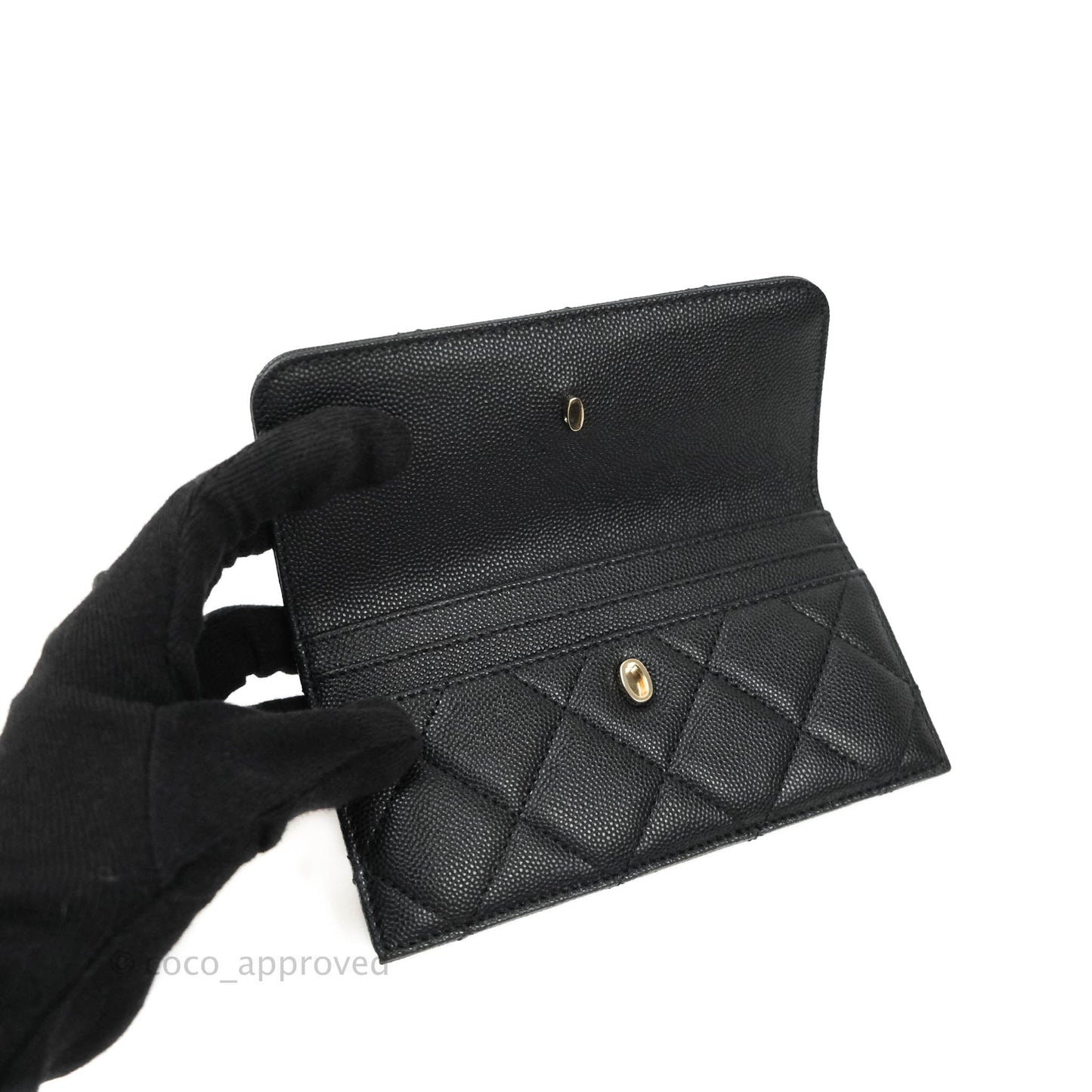 Chanel Quilted Caviar Waist Bag Black Gold Hardware