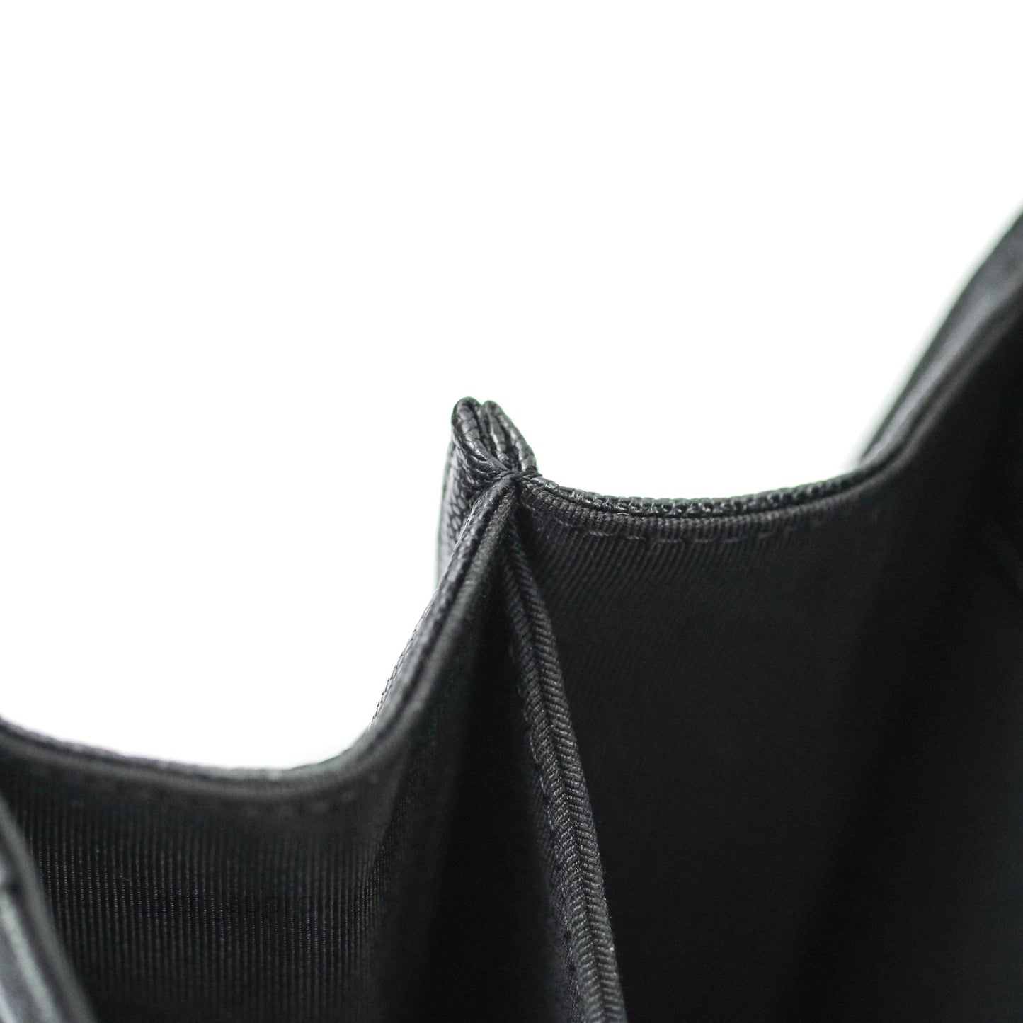 Chanel Quilted North South Boy Flap Black Caviar Gold Hardware