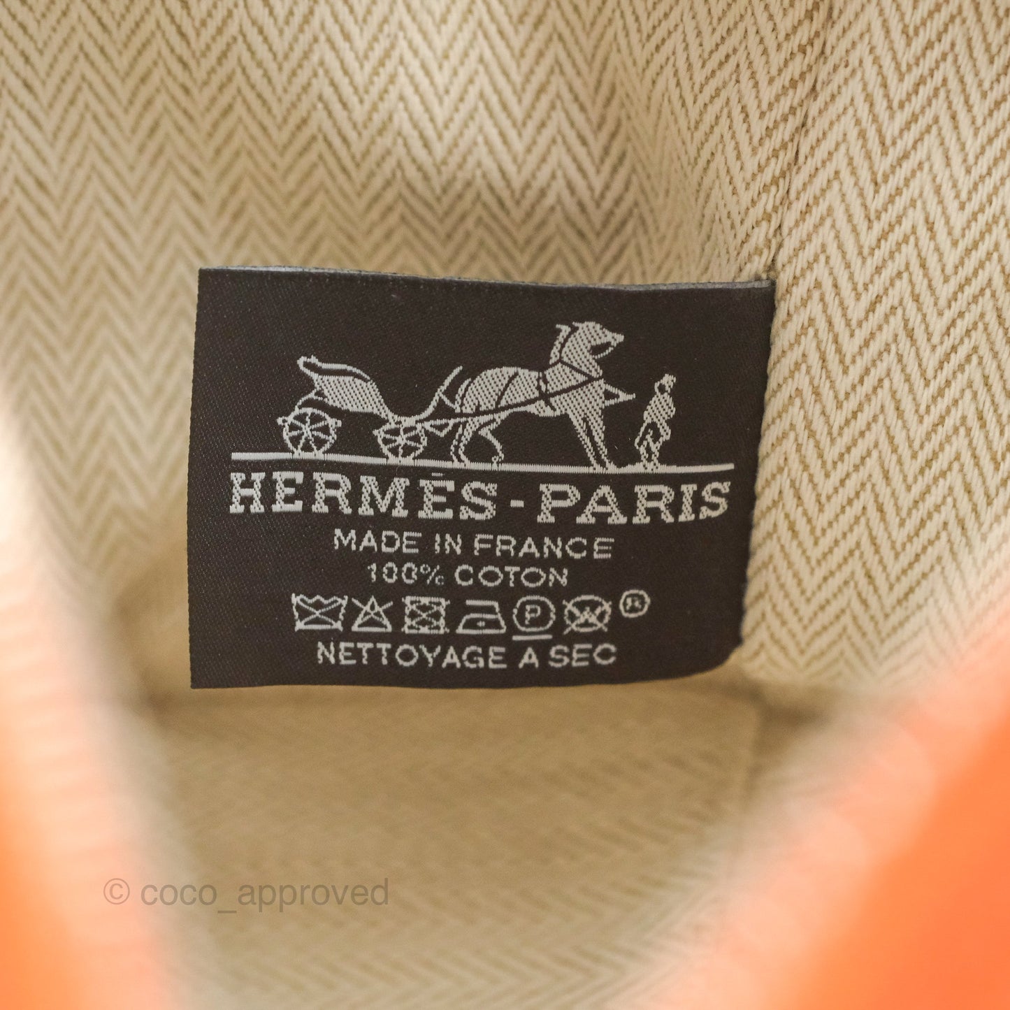 Hermès Small Bride-A-Brac Orange Feu Canvas