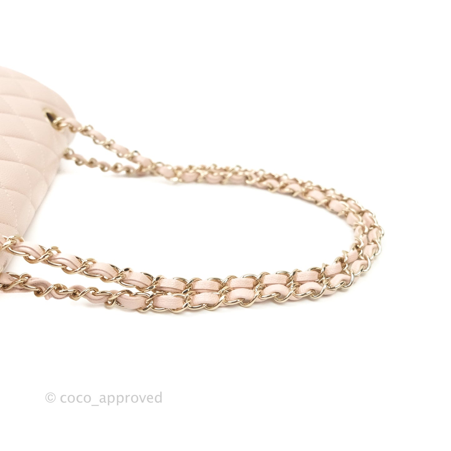Chanel Classic Small S/M Flap Pink Caviar Gold Hardware