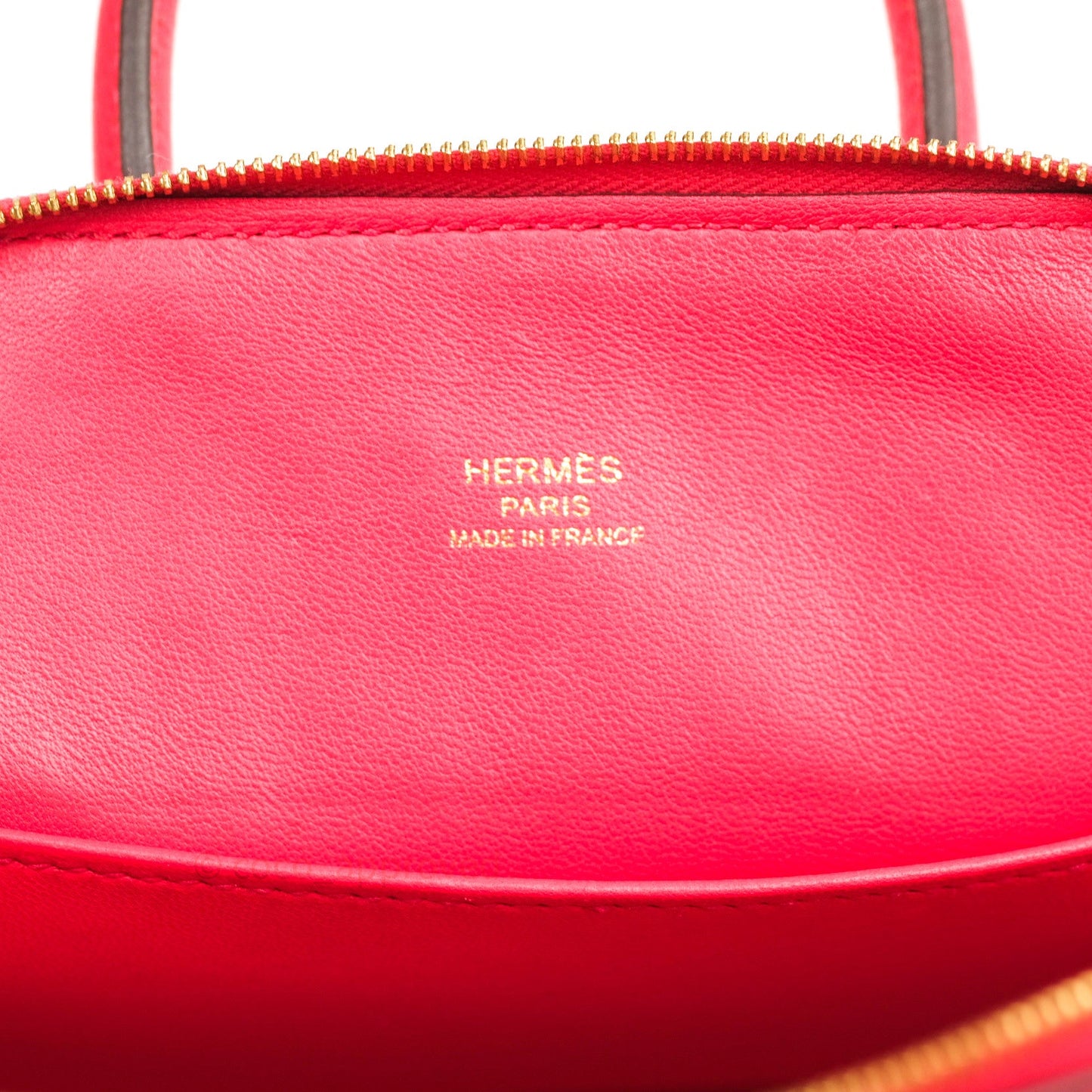 Hermès Bolide Mini 1923 Chevre Mysore Bougainvillier