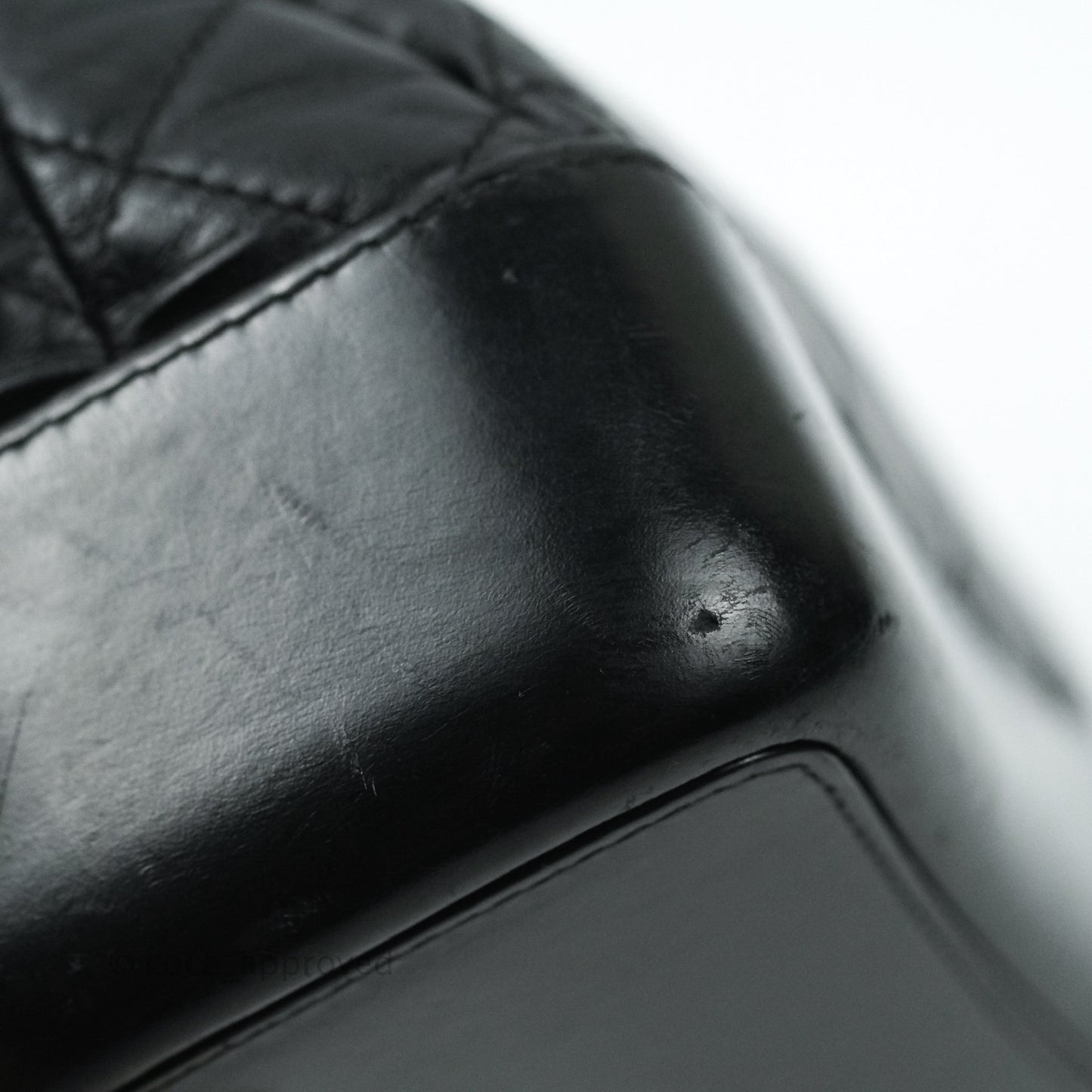 Chanel Gabrielle Backpack Black Aged Calfskin Small Black