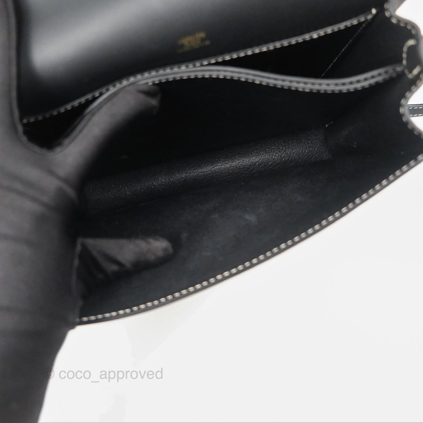 Hermès Roulis 23 Noir 89 Sombrero Gold Hardware