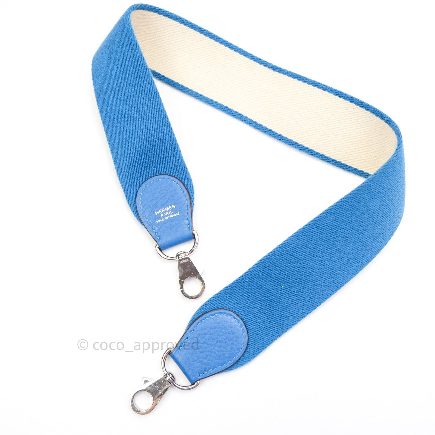 Hermès Kelly Retourne 32 Blue Mykonos Togo Palladium Hardware