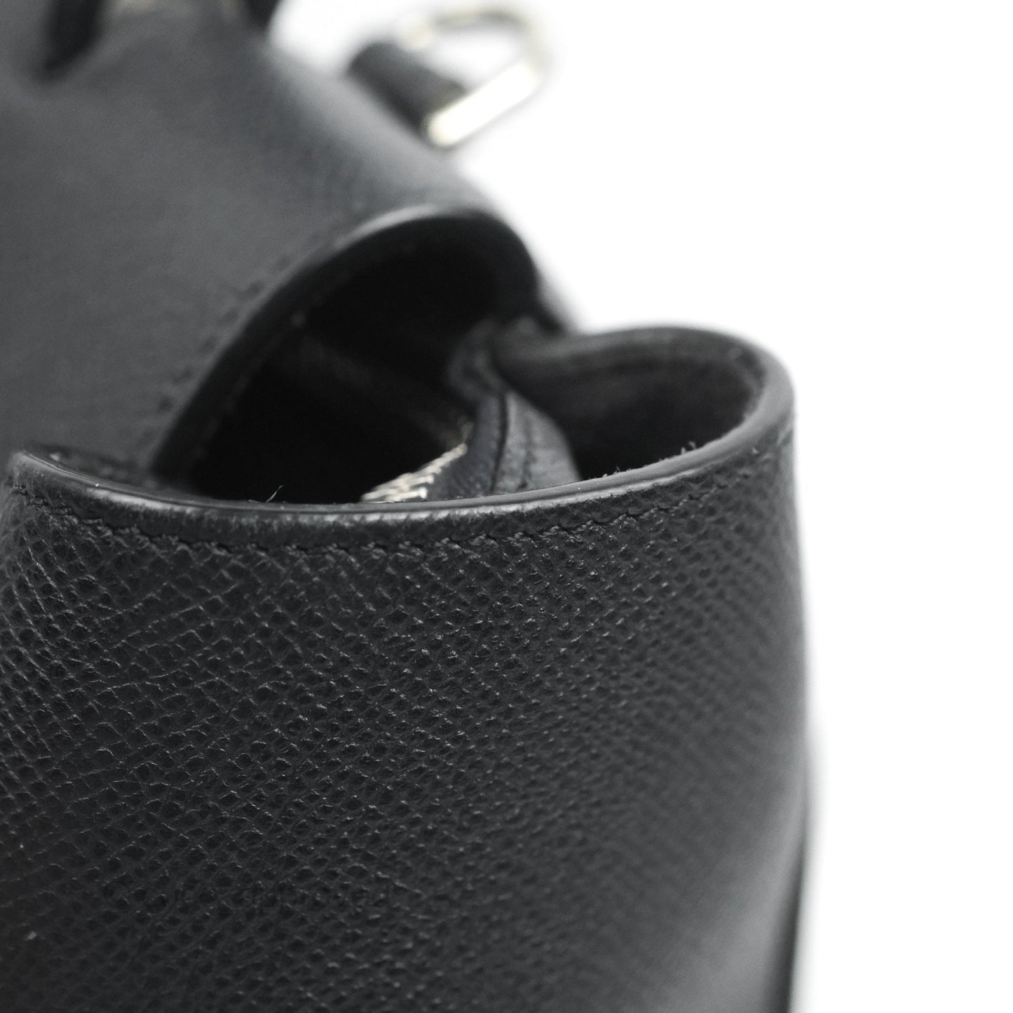 Celine Mini Belt Bag Dark Navy Grained Calfskin Silver Hardware