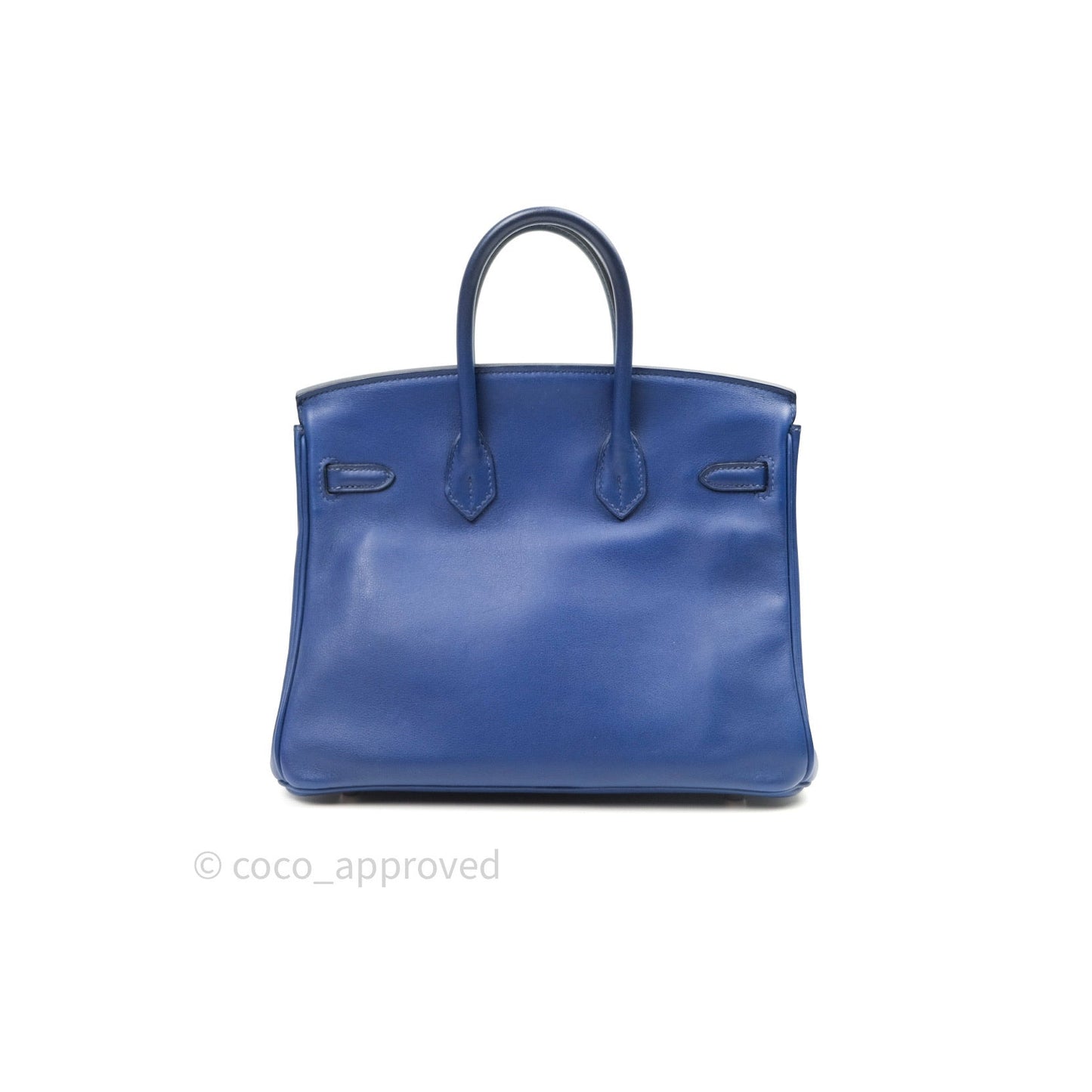 Hermès Birkin 25 Bleu Sapphir Swift Palladium Hardware