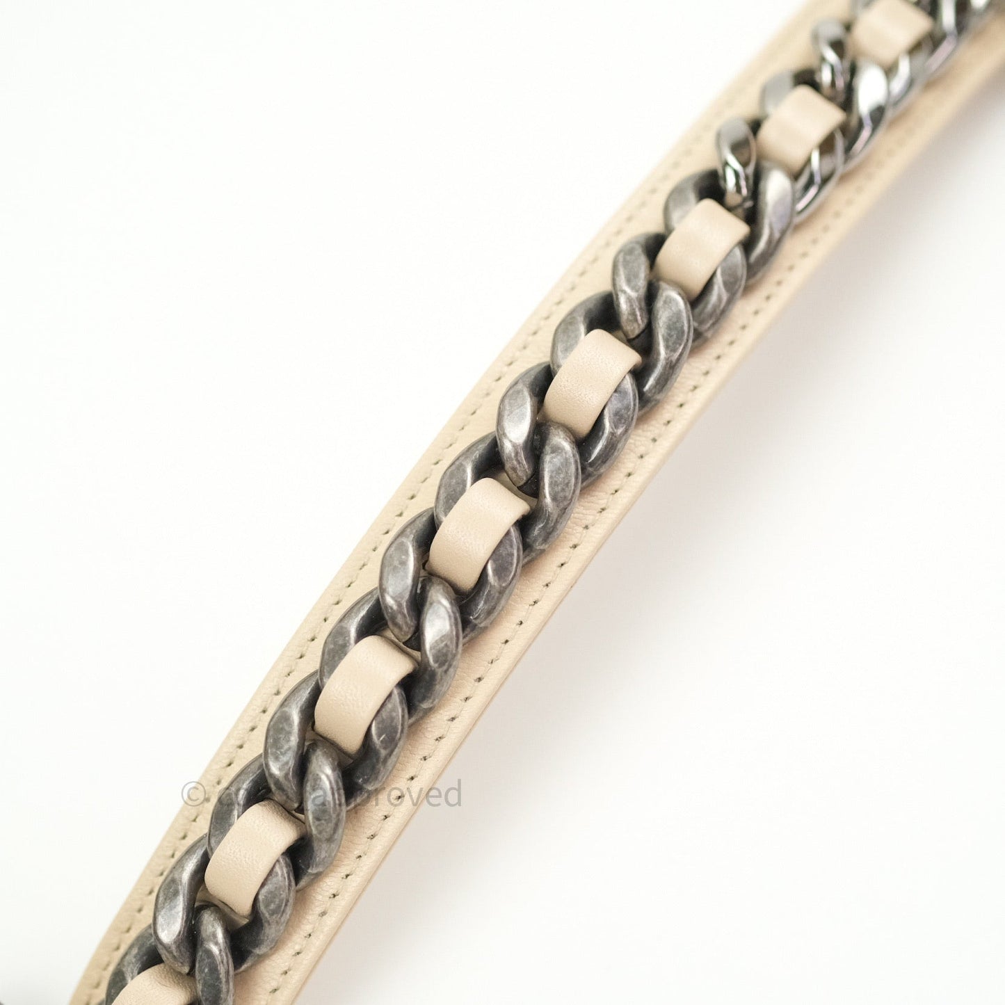 Chanel 19 Medium Beige Lambskin Mixed Hardware