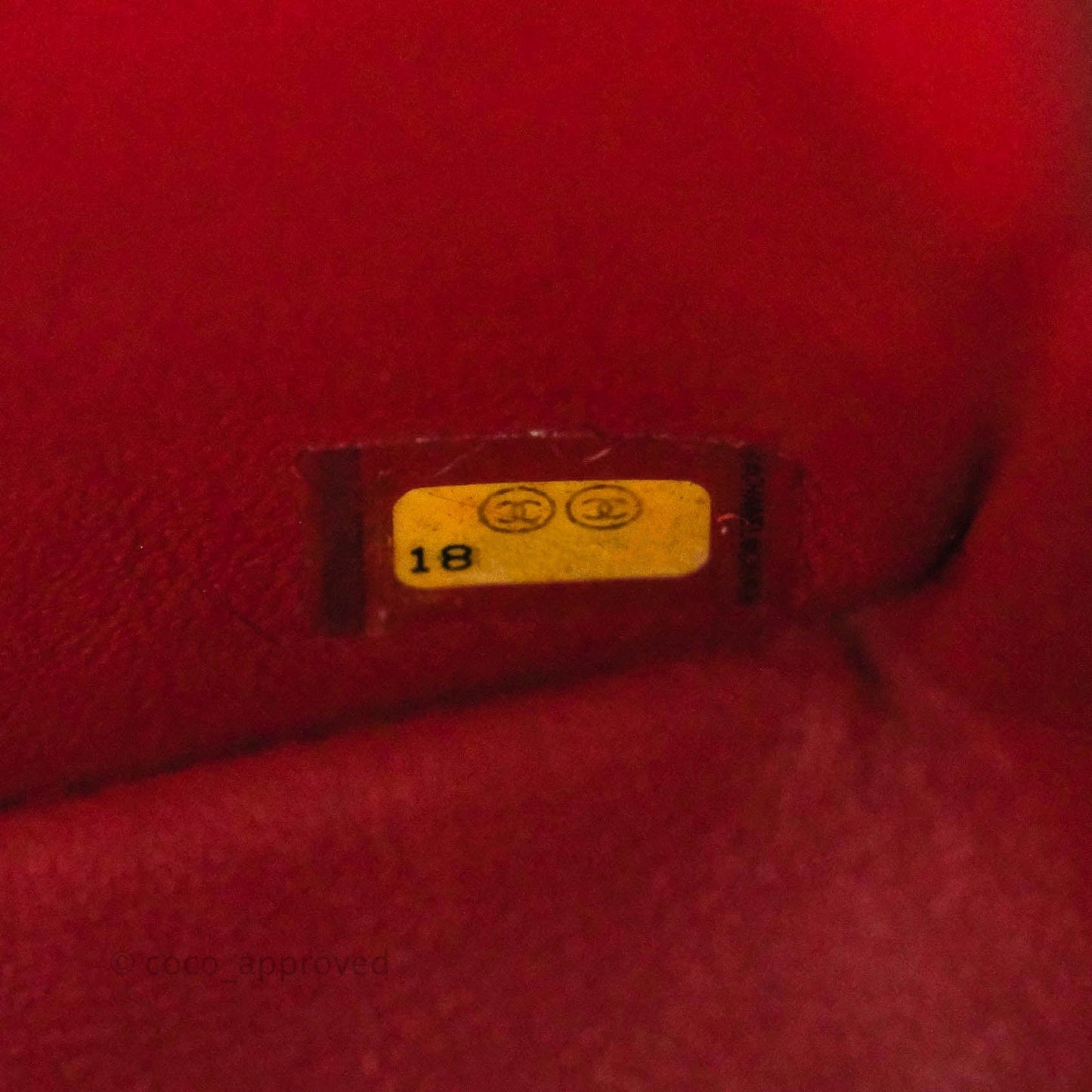 Chanel Classic Quilted Mini Rectangular Flap Red Caviar Silver Hardware