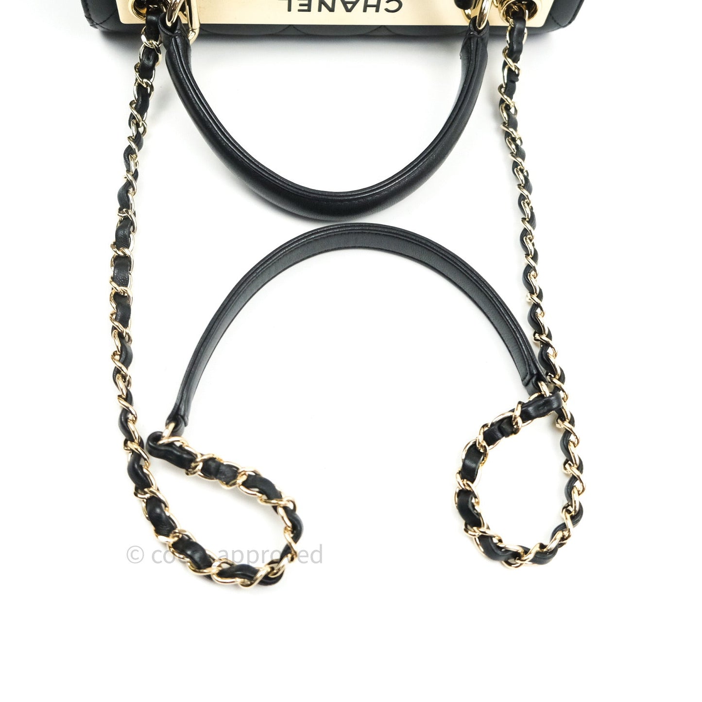 Chanel Trendy CC Small Black Lambskin Gold Hardware