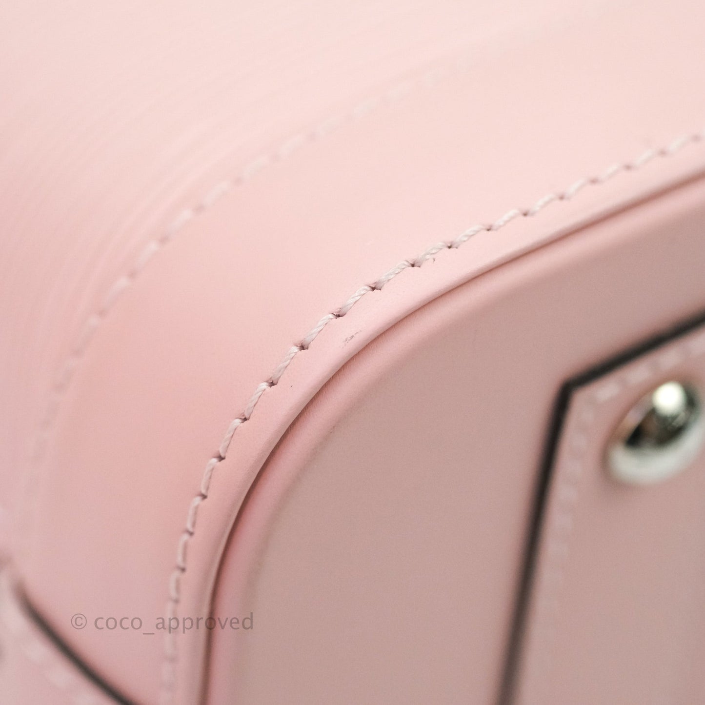 Louis Vuitton Epi Alma BB Pink