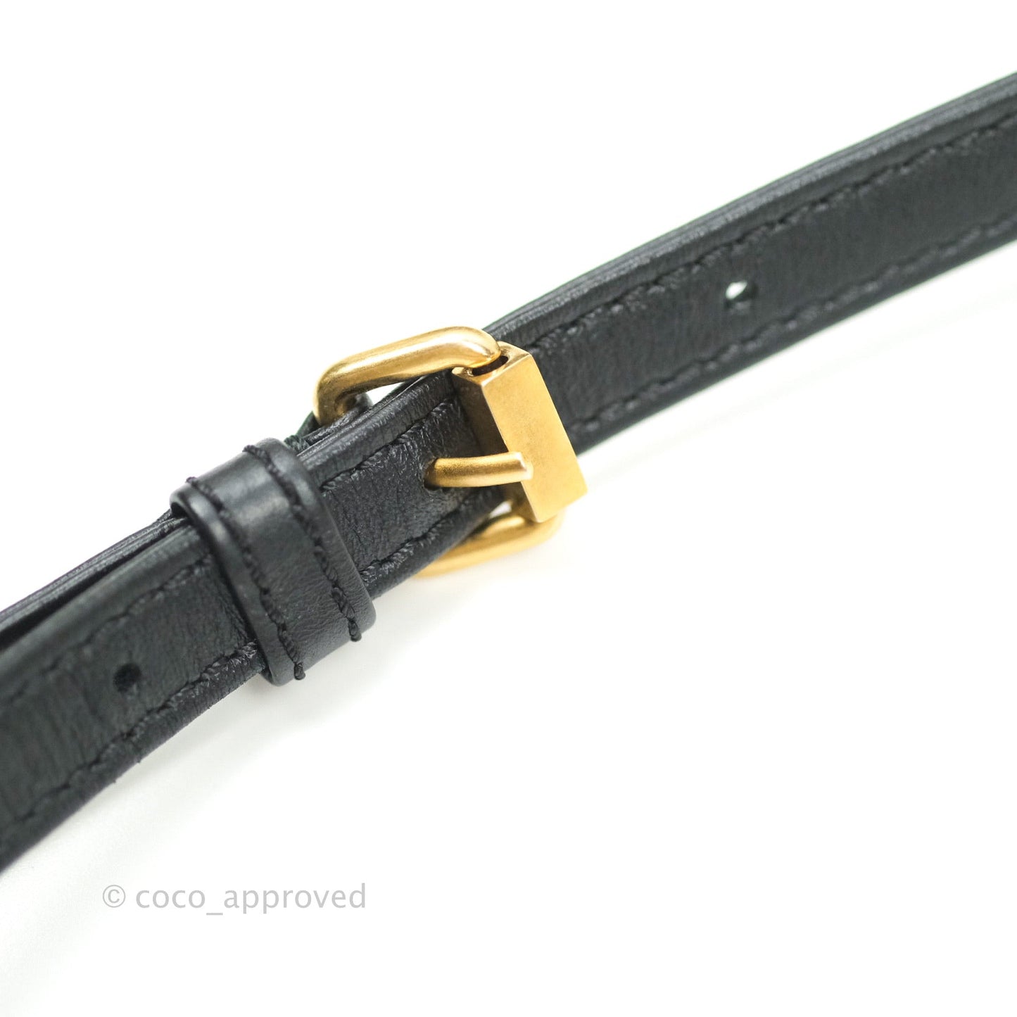 Chanel Reissue 2.55 Aged Calfskin Quilted Chain Waist Bag Black