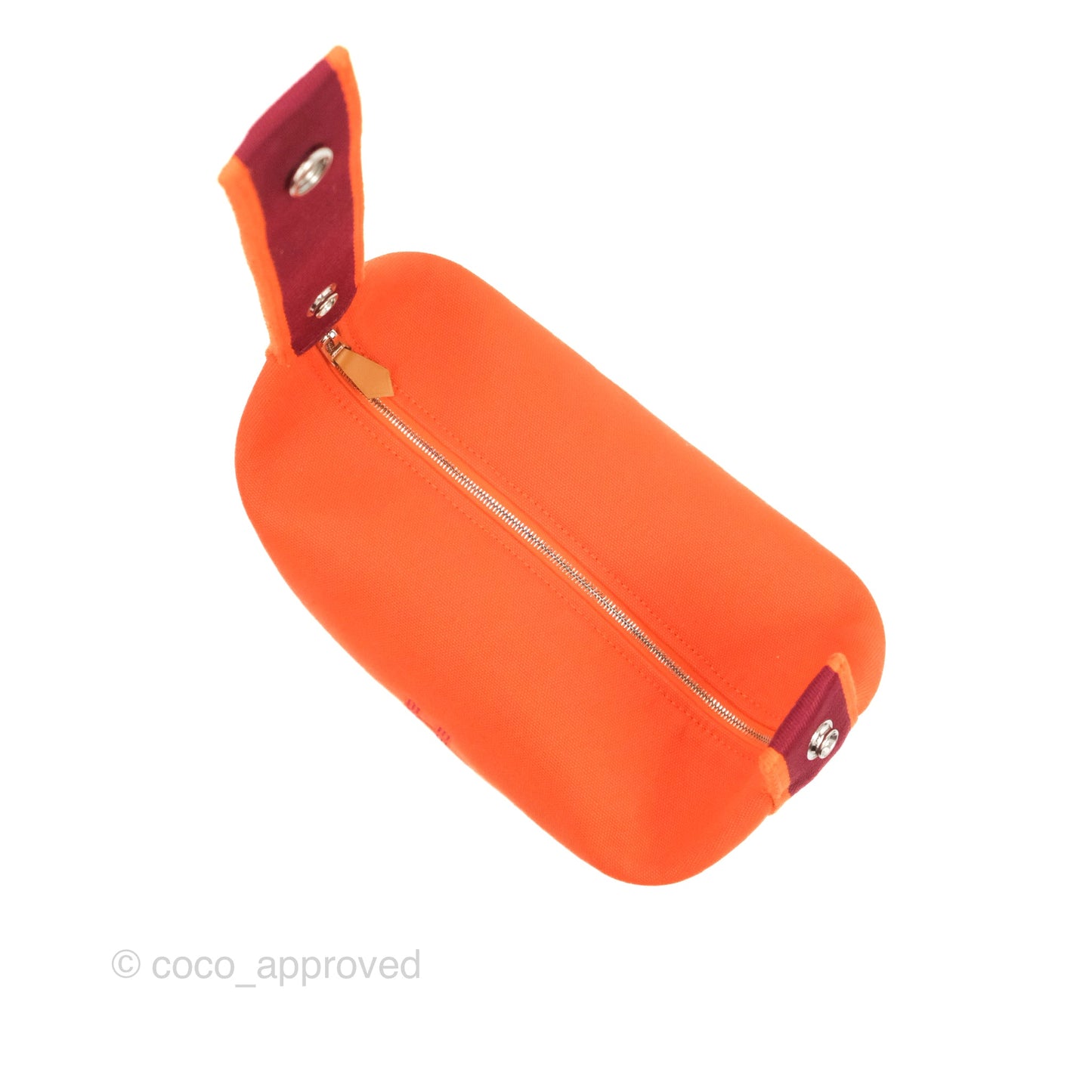 Hermès Small Bride-A-Brac Orange Feu Canvas