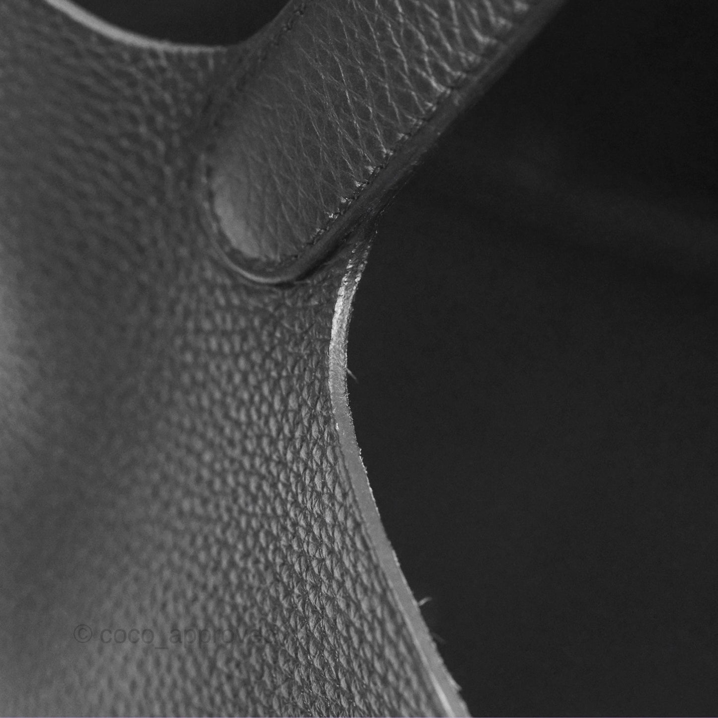Hermès Picotin 22 Black Noir 89 Clemence Palladium Hardware