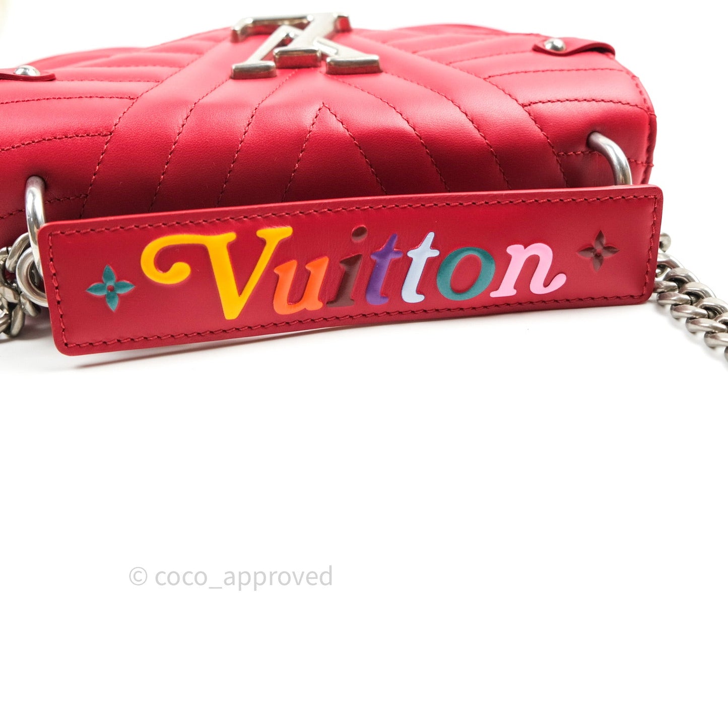Louis Vuitton New Wave Chain Red Calfskin PM