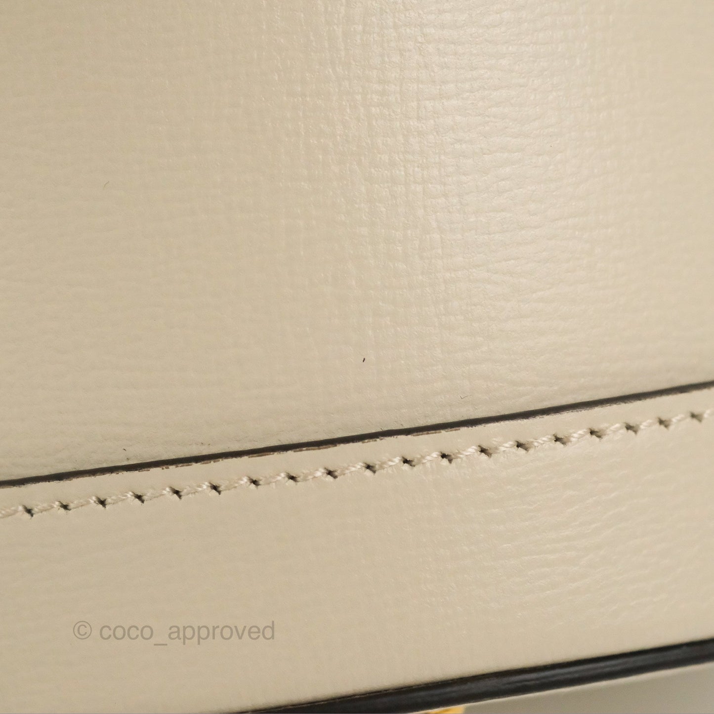 Gucci Horsebit 1955 Small Bucket Bag Cream