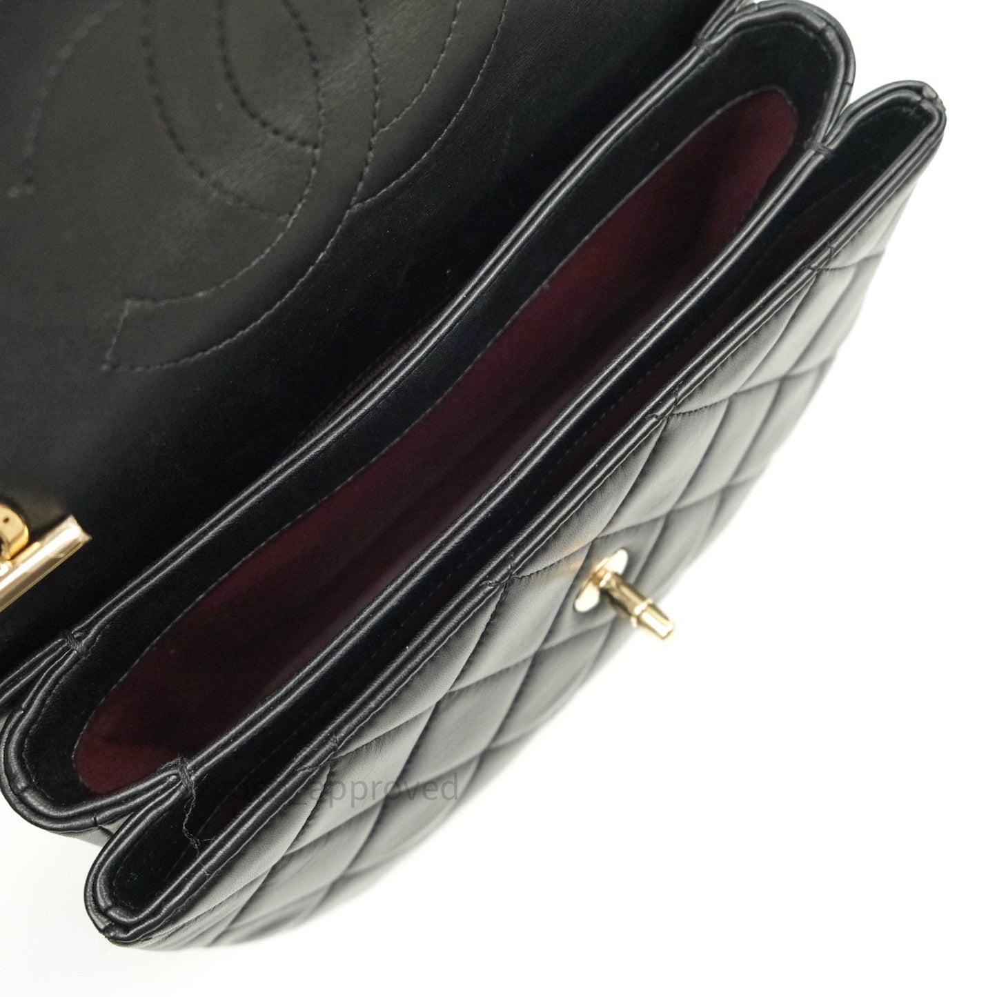 Chanel Trendy CC Small Black Lambskin Gold Hardware