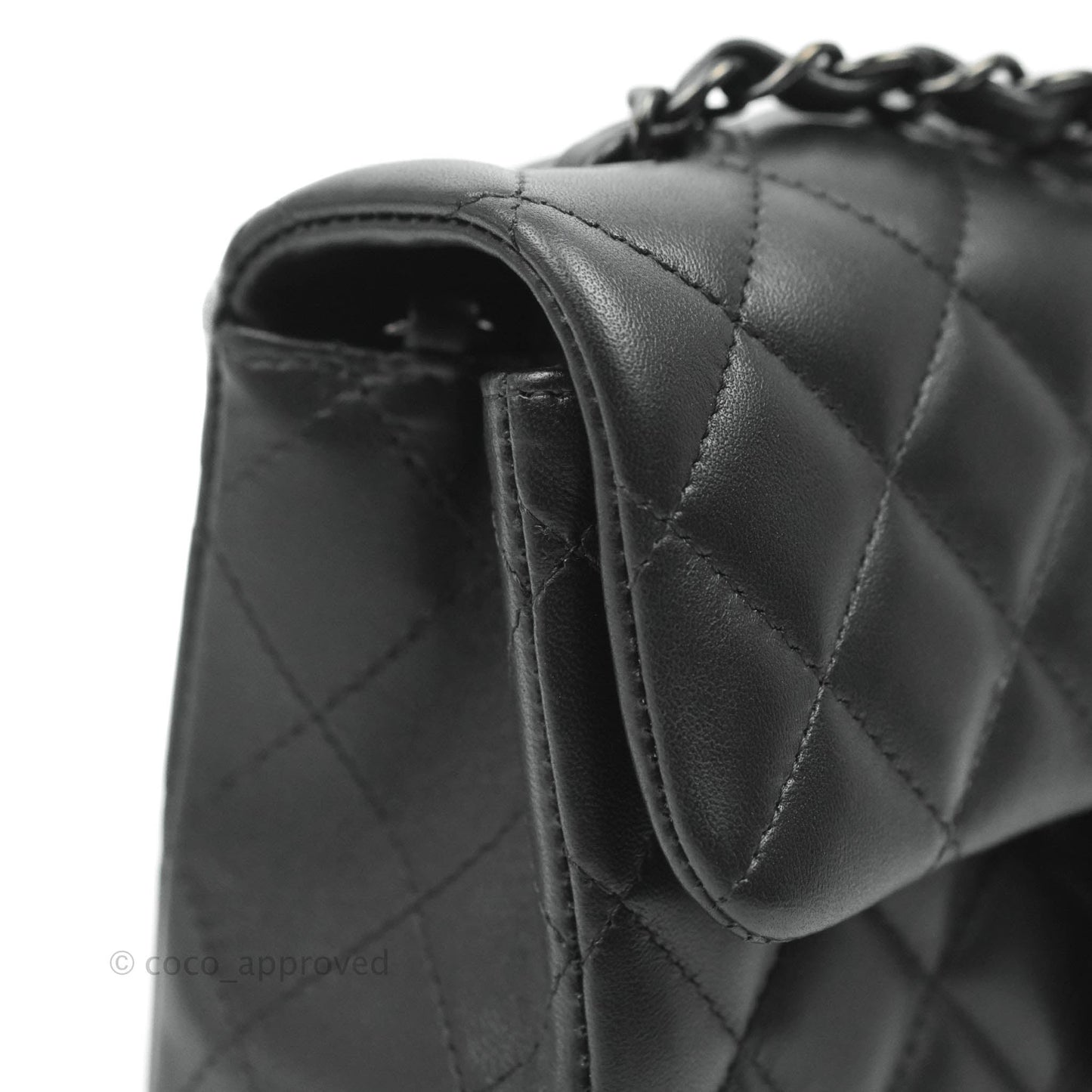 Chanel Quilted Mini Rectangular So Black Lambskin