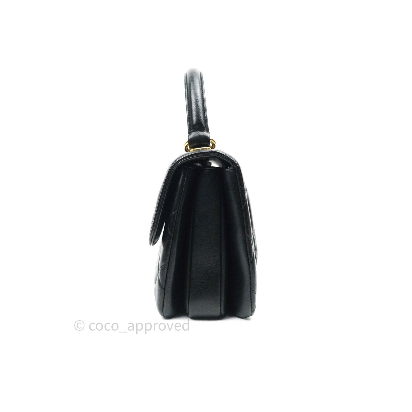 Chanel Trendy CC Small Black Lambskin Gold Hardware