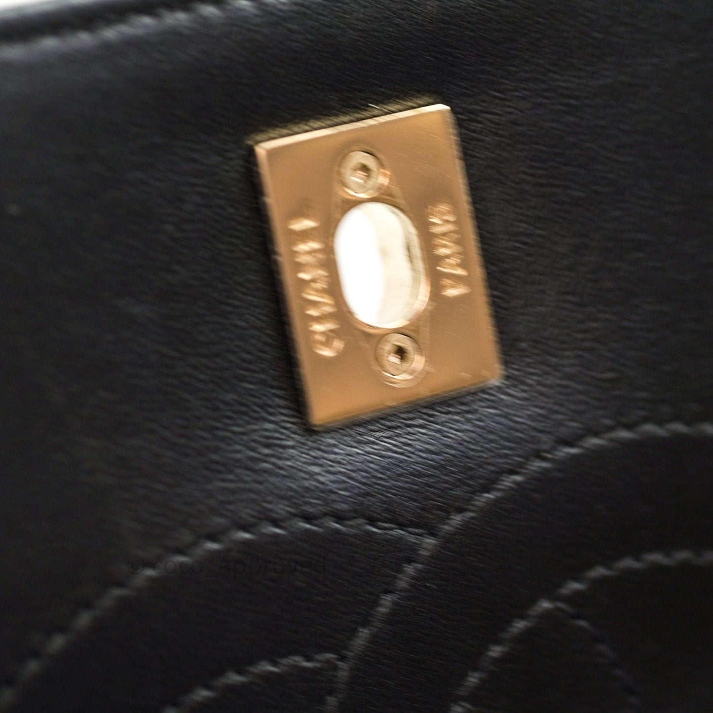 Chanel Trendy CC Small Black Lambskin Gold Hardware