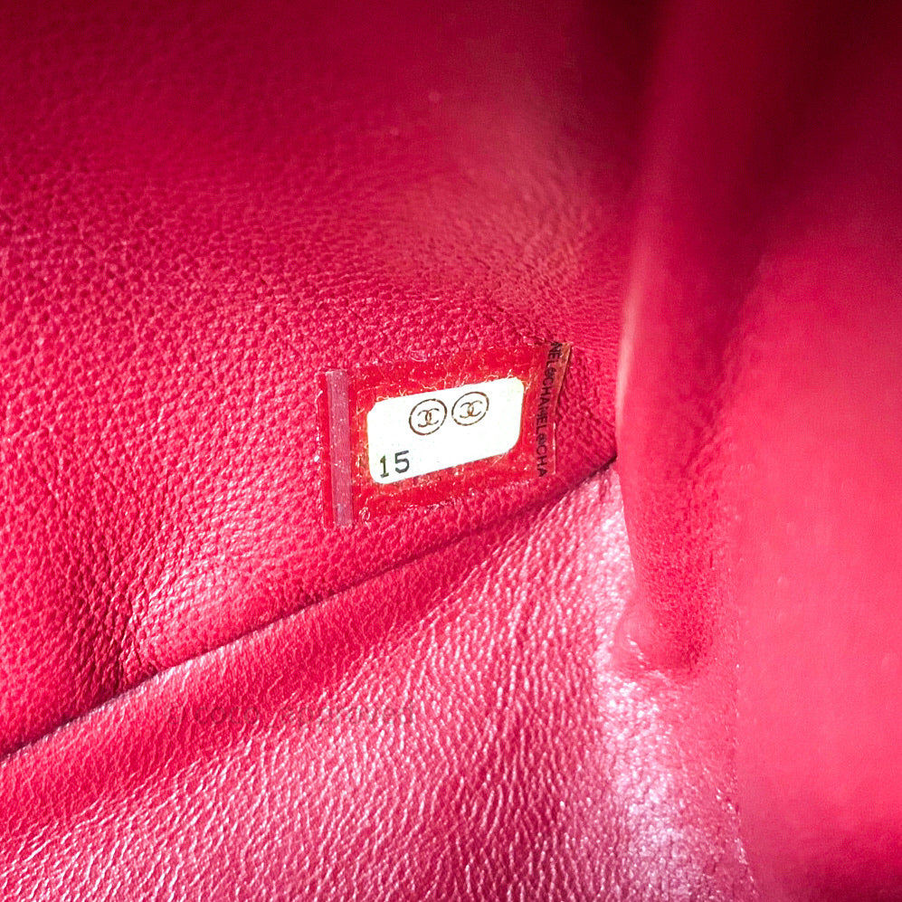 Chanel Reissue Quilted Aged Calfskin Dark Red Ruthenium Hardware 226
