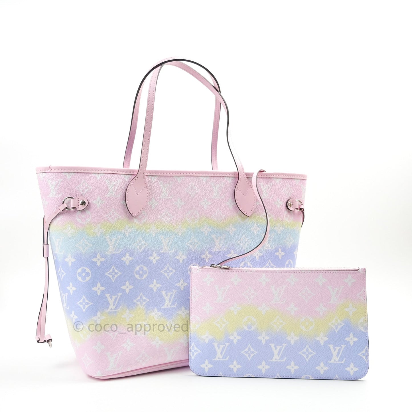 Louis Vuitton  Monogram Escale Neverfull MM Pastel