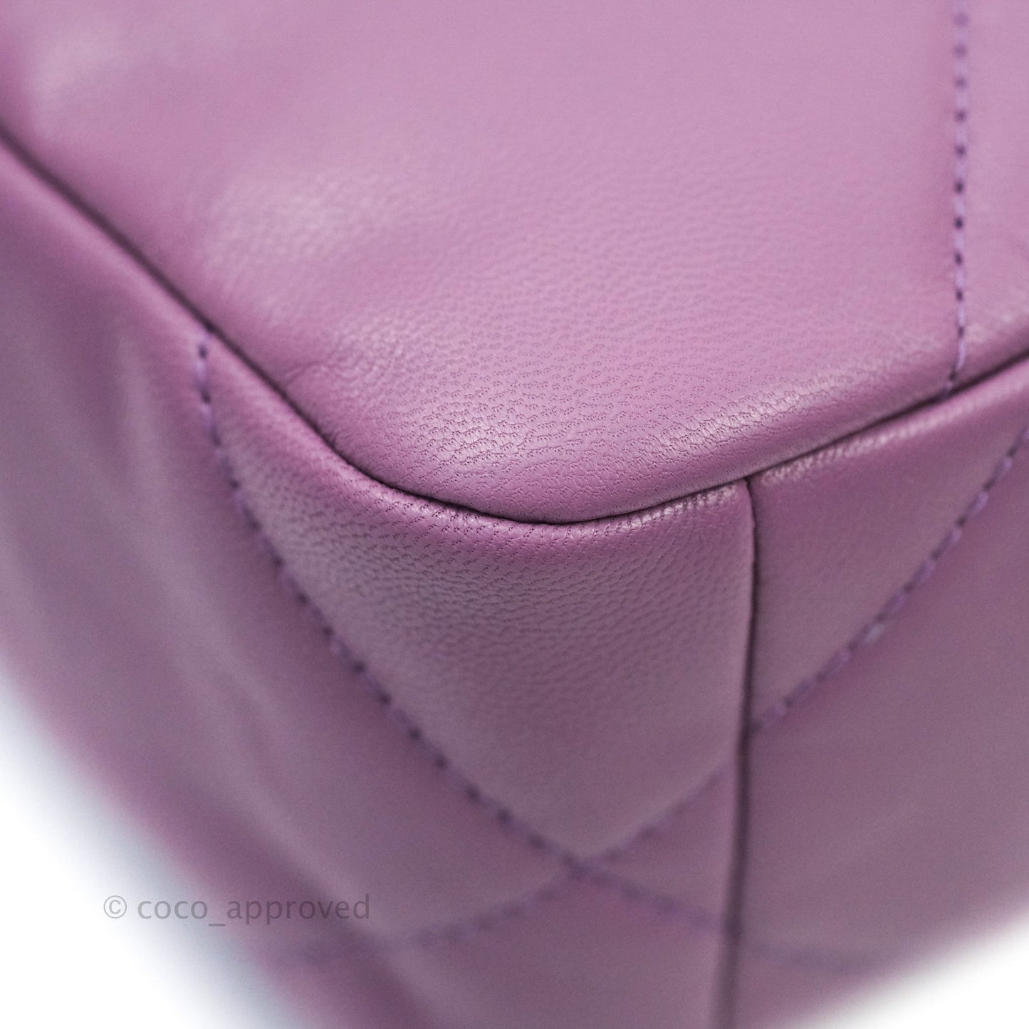 Chanel 19 Small Lavender Purple Mixed Hardware