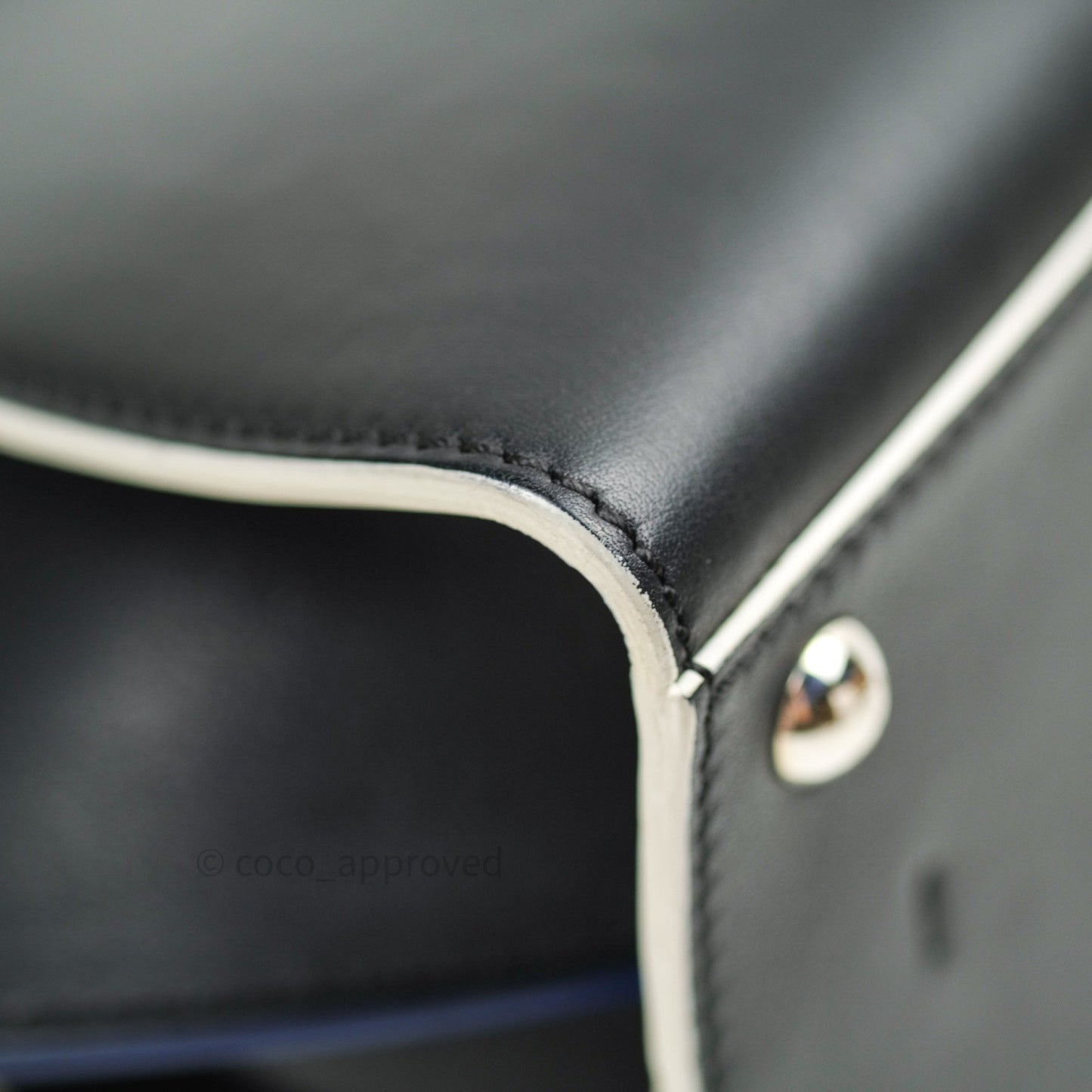 Fendi Calfskin Mini 3jours Tote Black
