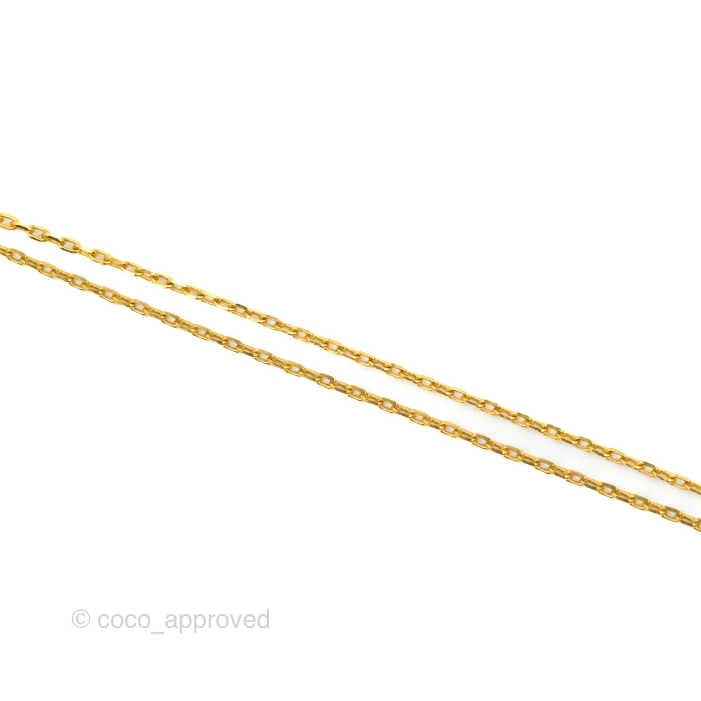 Hermès Small O'Kelly Pendant Necklace Etoupe Swift Gold