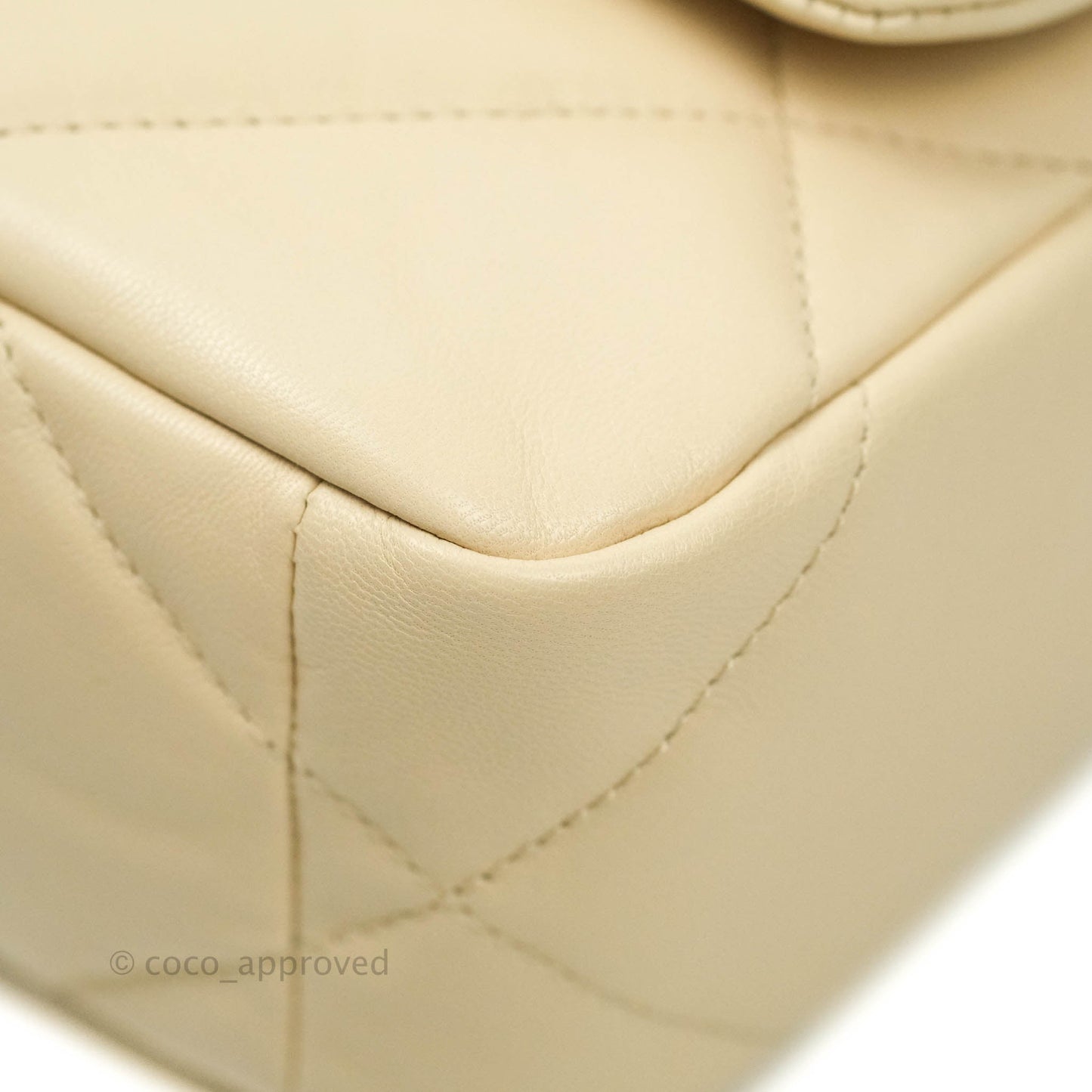 Chanel 19 Small Beige Goatskin Mixed Hardware