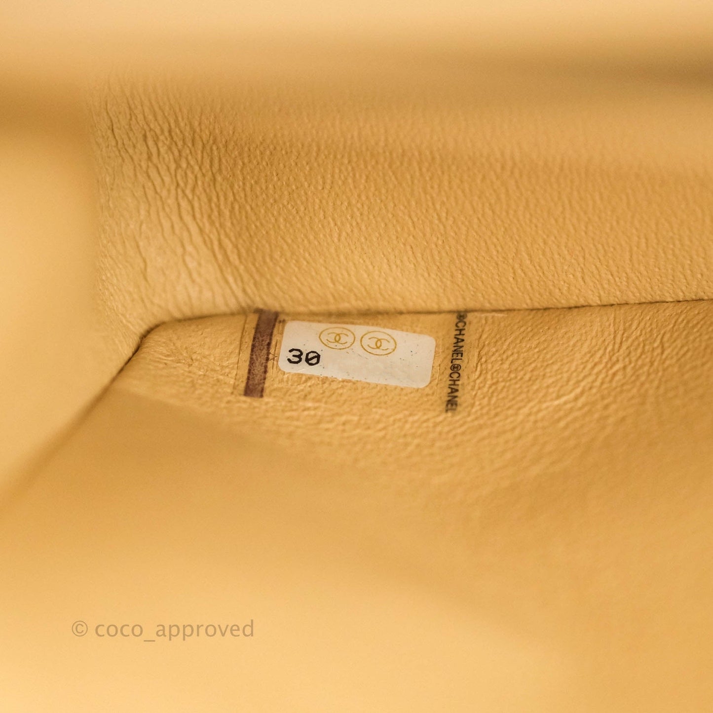 Chanel M/L Medium Quilted Caviar Double Flap Beige Gold Hardware