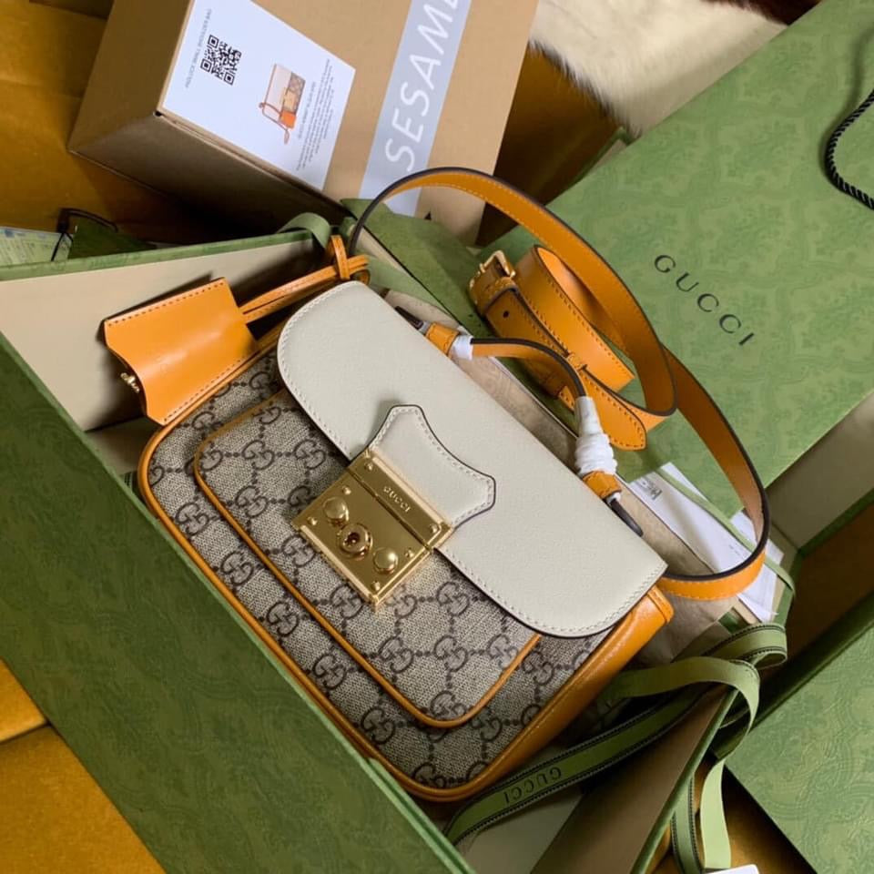 Luxury Gucci Padlock Mini Bag