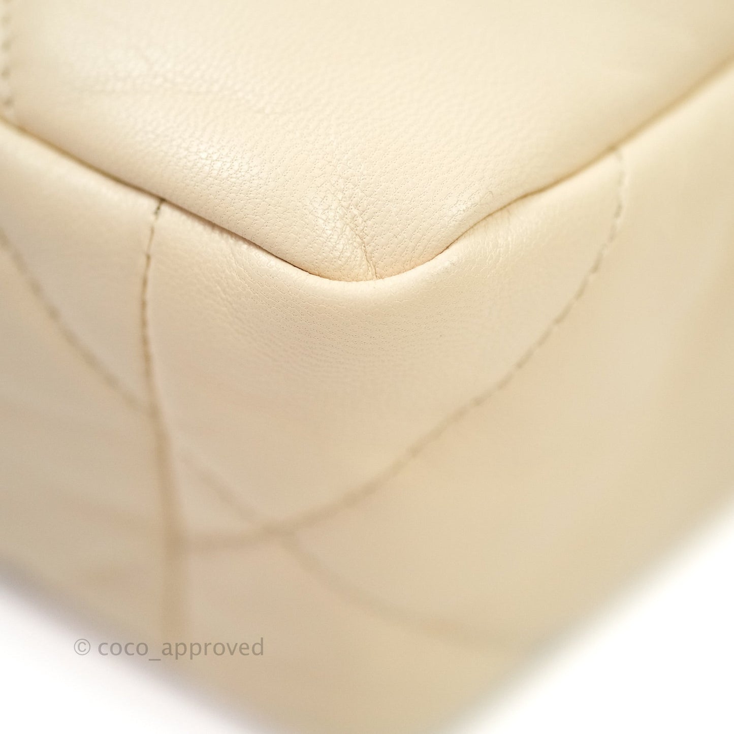 Chanel 19 Small Beige Goatskin Mixed Hardware