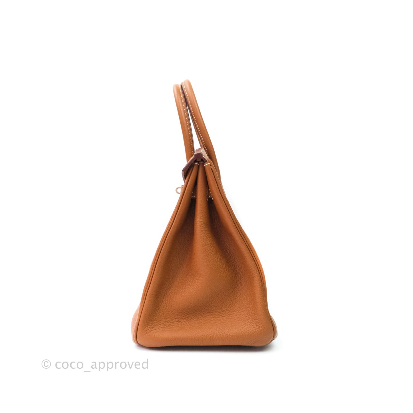 Hermès Birkin 35 Gold Togo Palladium Hardware