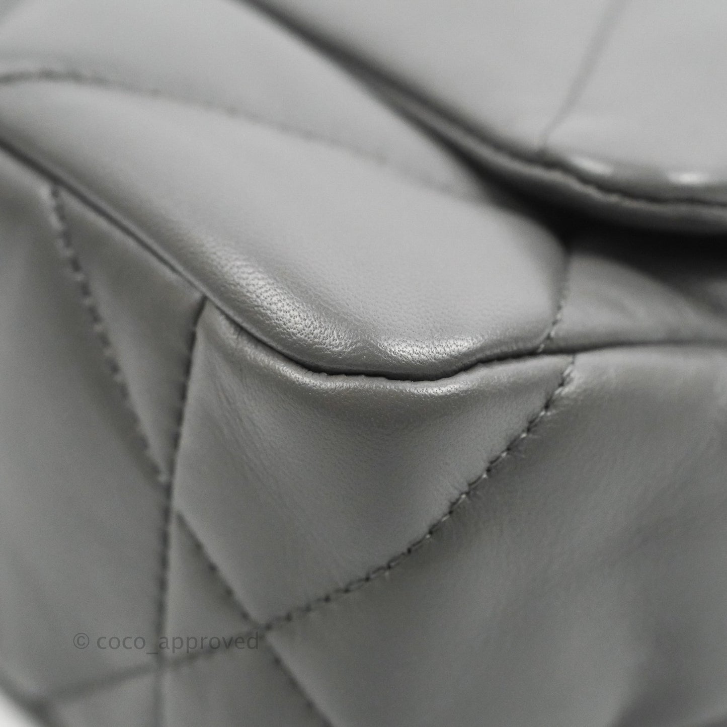 Chanel 19 Small Dark Grey Mixed Hardware